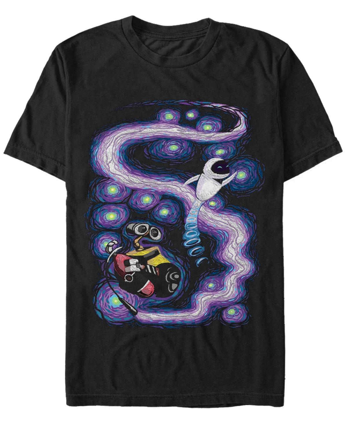 Disney / Pixar's WALL-E Men's Space Dance Tee, Size: Medium, Black Product Image