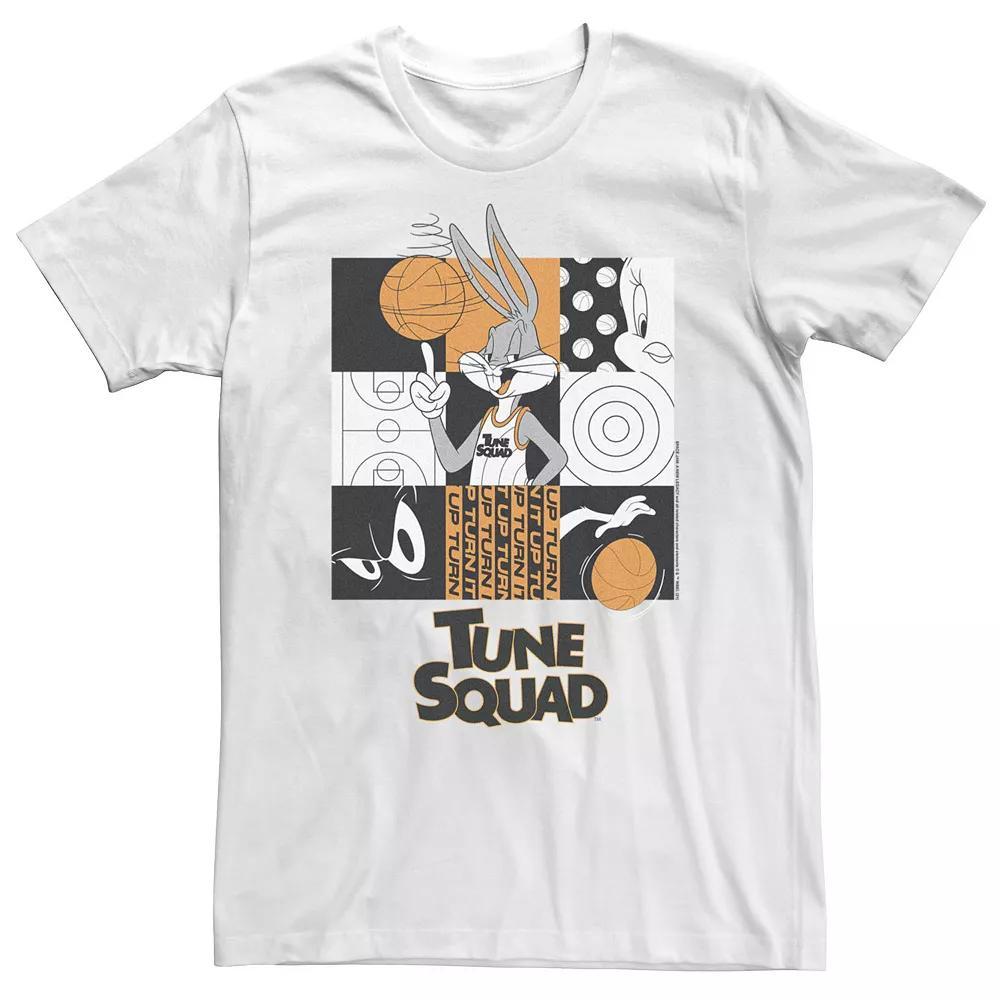 Big & Tall Space Jam 2 Bugs And Squad Boxed Up Tee, Men's, Size: 5XL, White Product Image