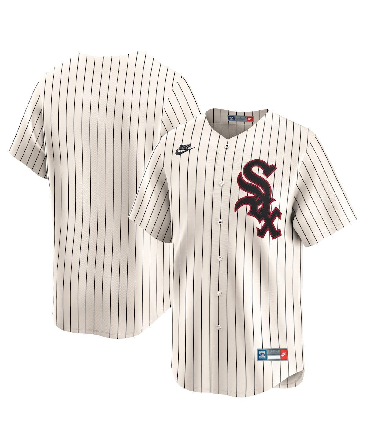Men's Nike Cream Chicago White Sox Cooperstown Collection Limited Jersey, Size: Medium, Beige Product Image