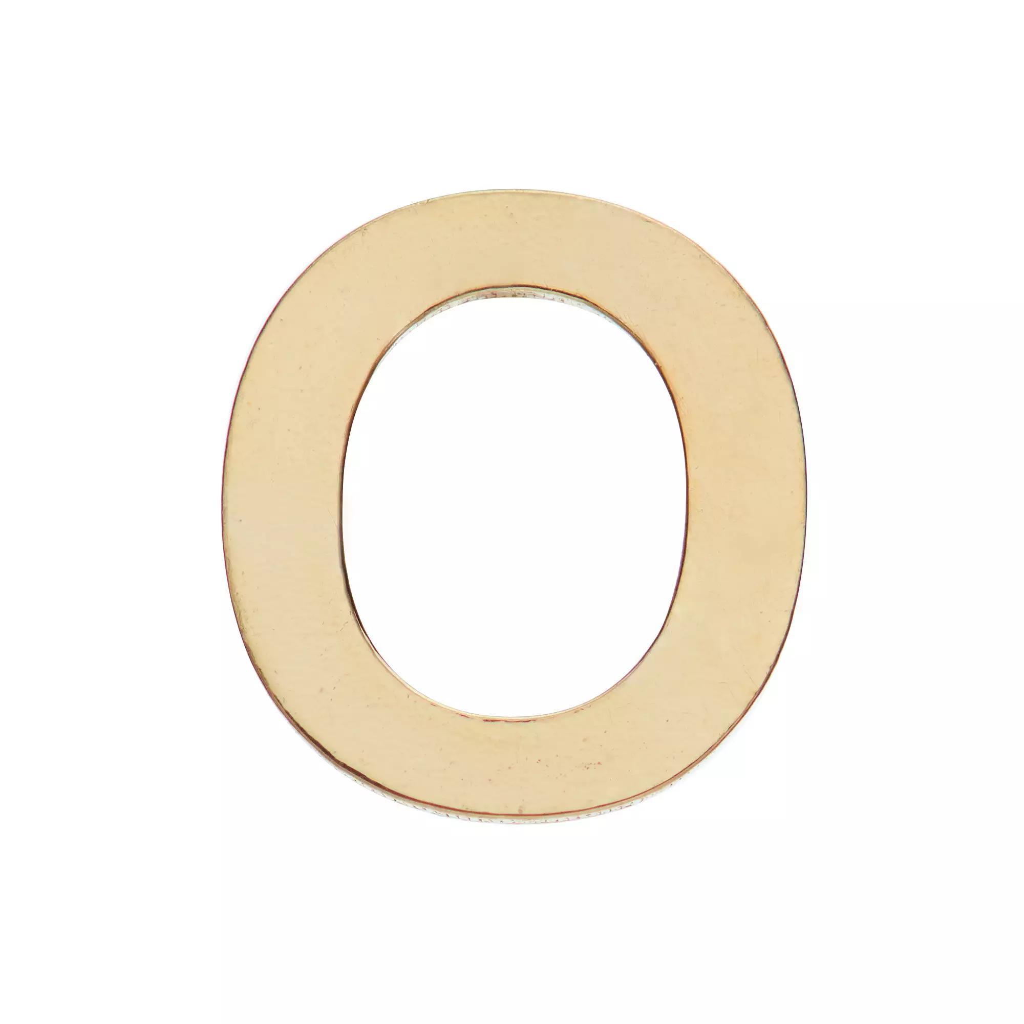 Au Naturale 14k Gold Initial Single Stud Earring, Women's Product Image