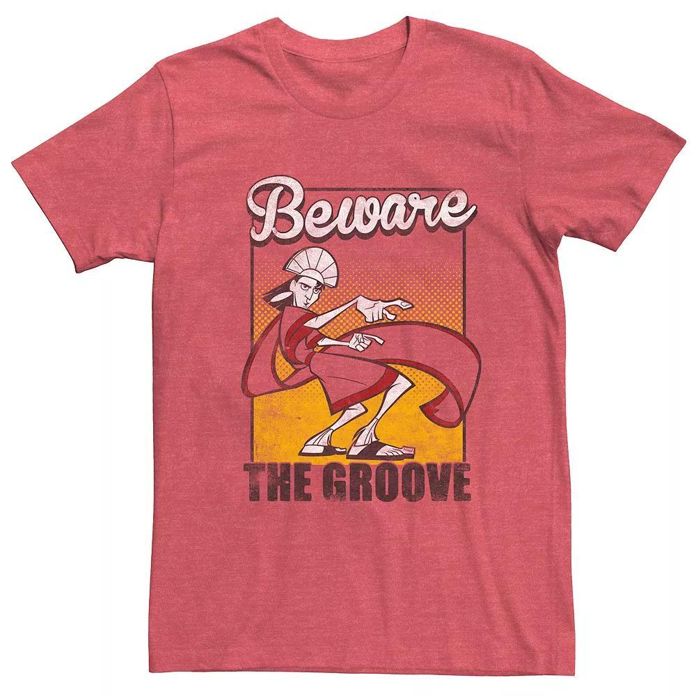 Disney's The Emperor's New Groove Men's Tee, Size: Medium, Red Grey Product Image