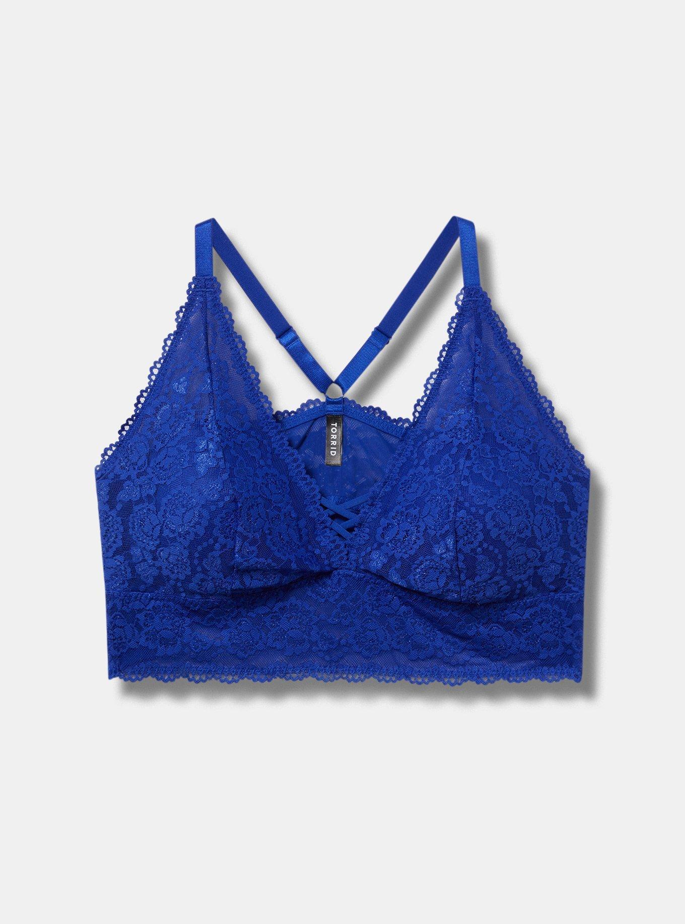 Lightly Lined Simply Lace XO Front Bralette Product Image