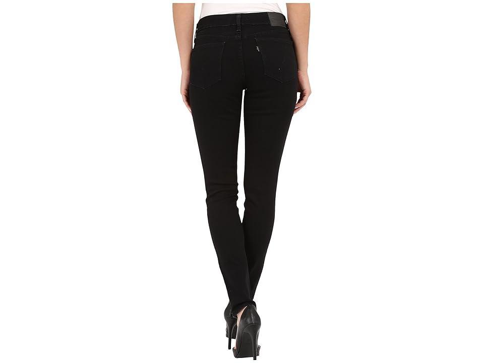 Women's Levi's® 711™ Skinny Jeans, Size: 25(US 0)Small, Soft Black Product Image