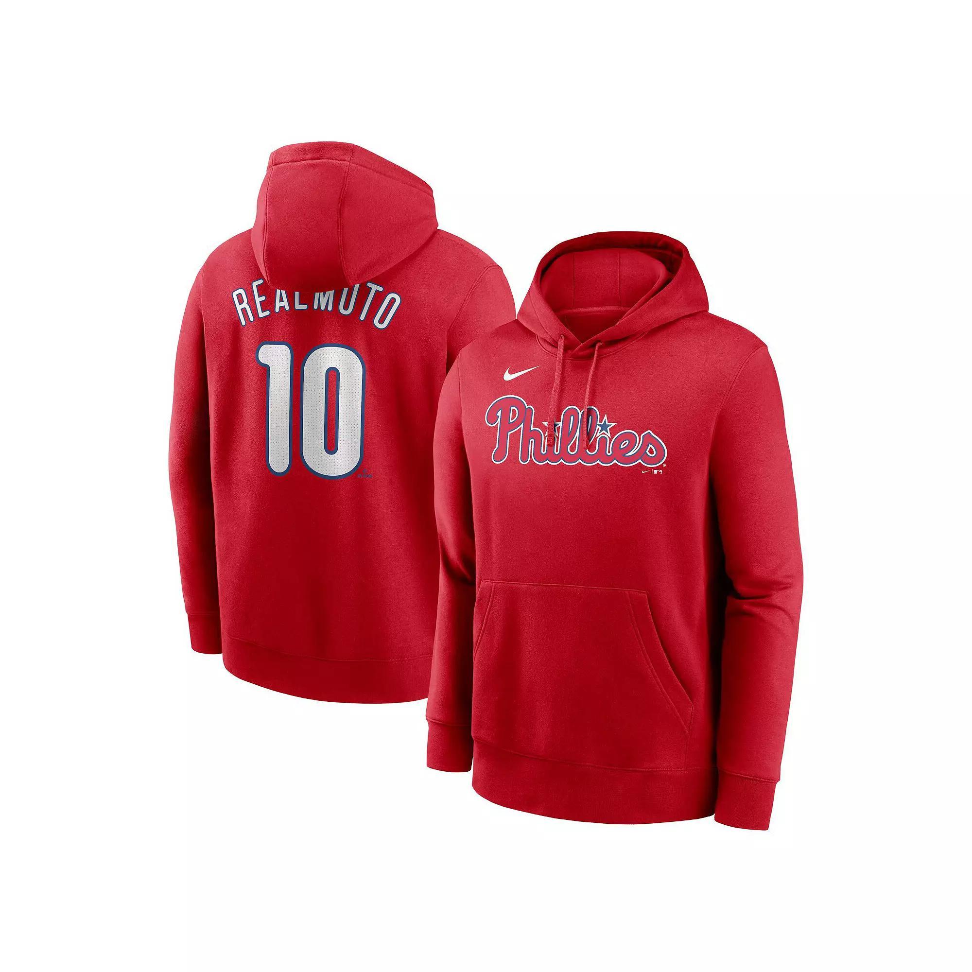 Men's Nike Adolis Garcia Royal Texas Rangers Player Name & Number Club Pullover Hoodie, Size: Large, Blue Product Image