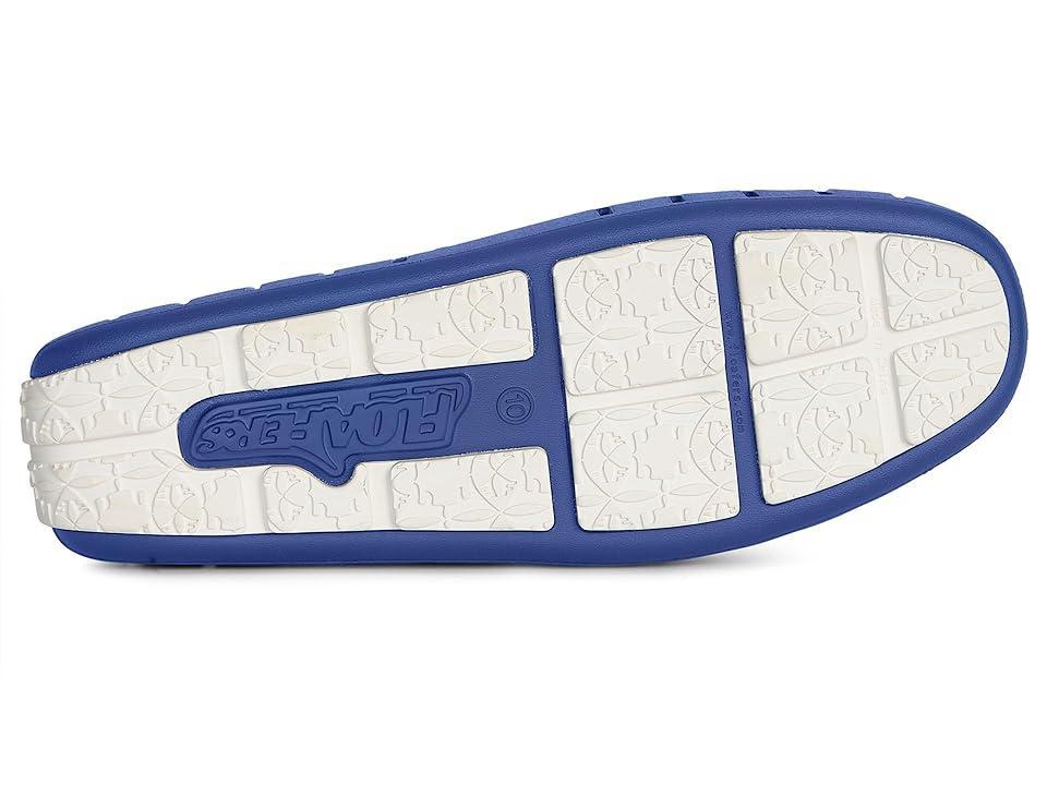 Floafers Country Club 2.0 Men's Vented Driving Moccasin Loafers, Size: 8, Blue Product Image