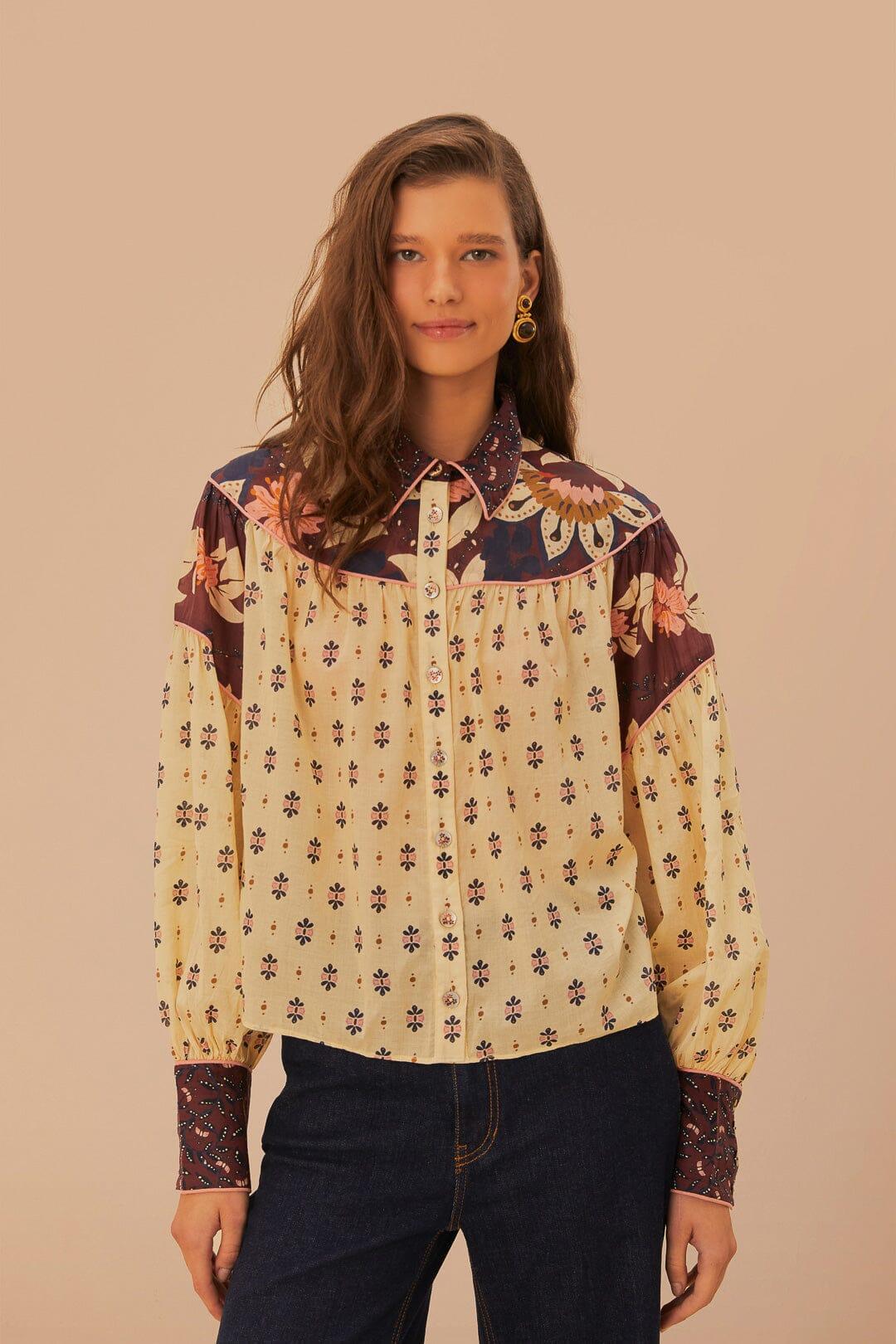 Ainika Chill Burgundy Blouse, AINIKA CHILL BURGUNDY / S Product Image