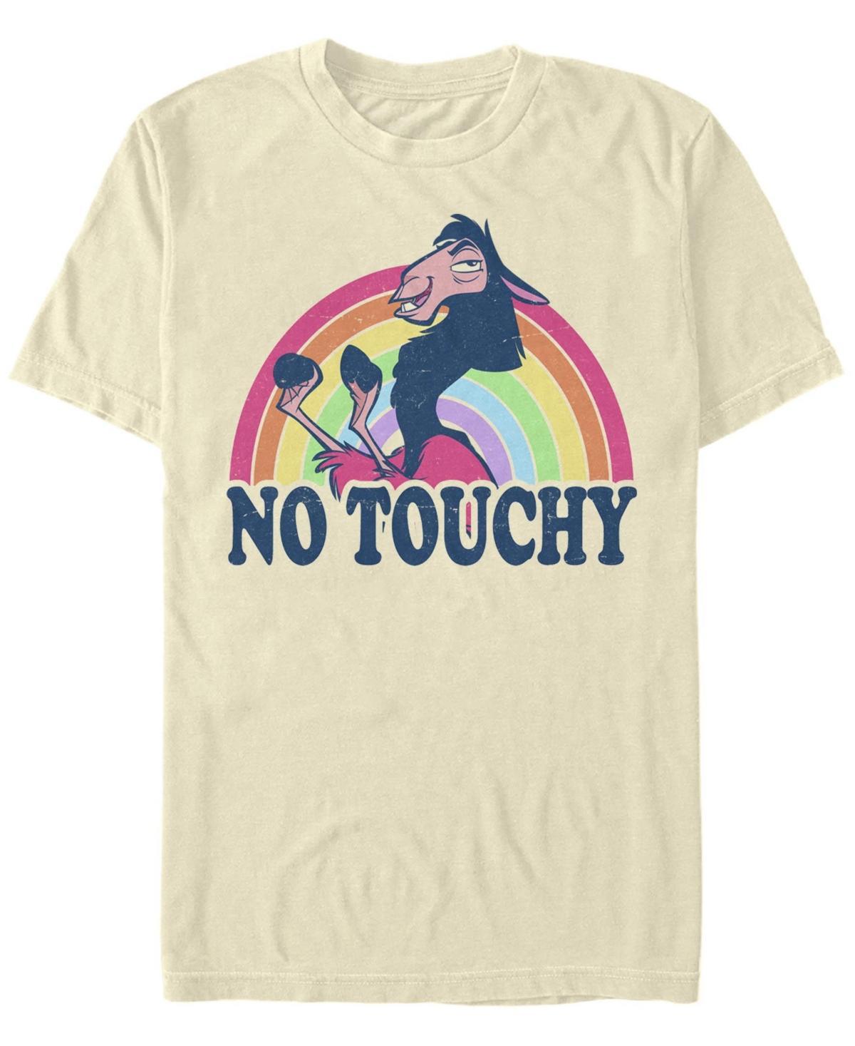 Disney's Emperor's New Groove Kuzco Rainbow No Touchy Adult Tee, Men's, Size: 3XL, Natural Product Image