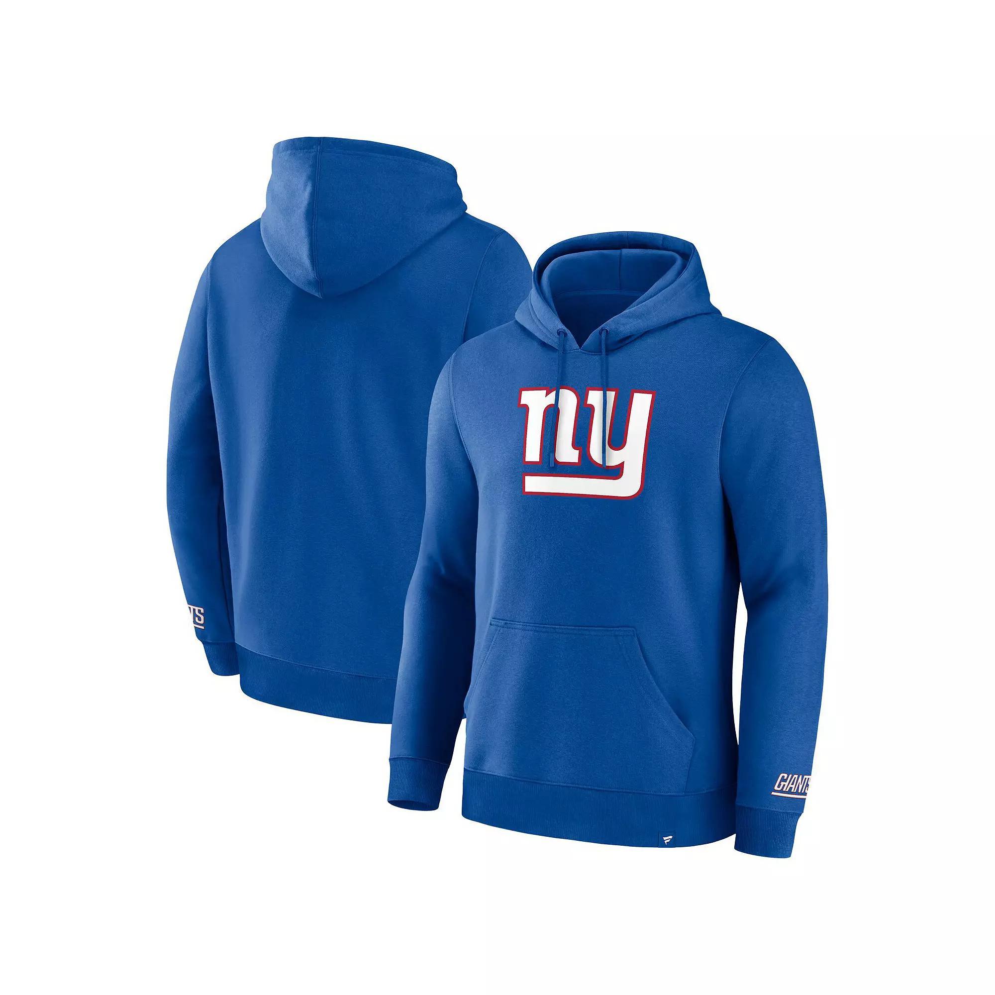 Men's Fanatics  Royal New York Giants Legacy Fleece Pullover Hoodie, Size: Large, Blue Product Image