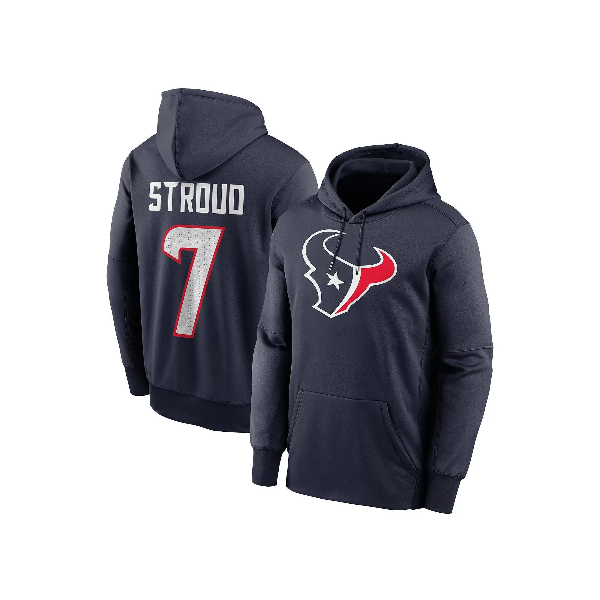 Men's Nike Black Arizona Cardinals Color Block Fleece Performance Pullover Hoodie, Size: 2XL Product Image