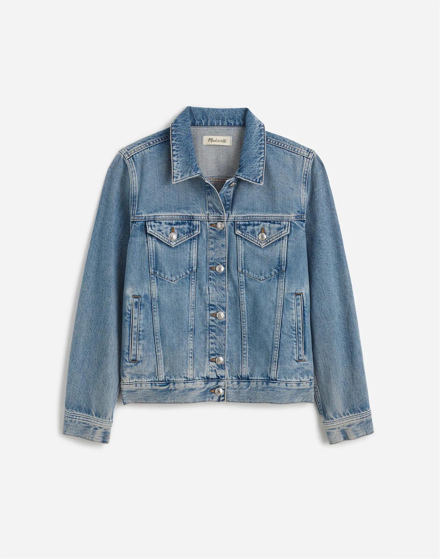 Denim Trucker Jacket in Hyland Wash Product Image