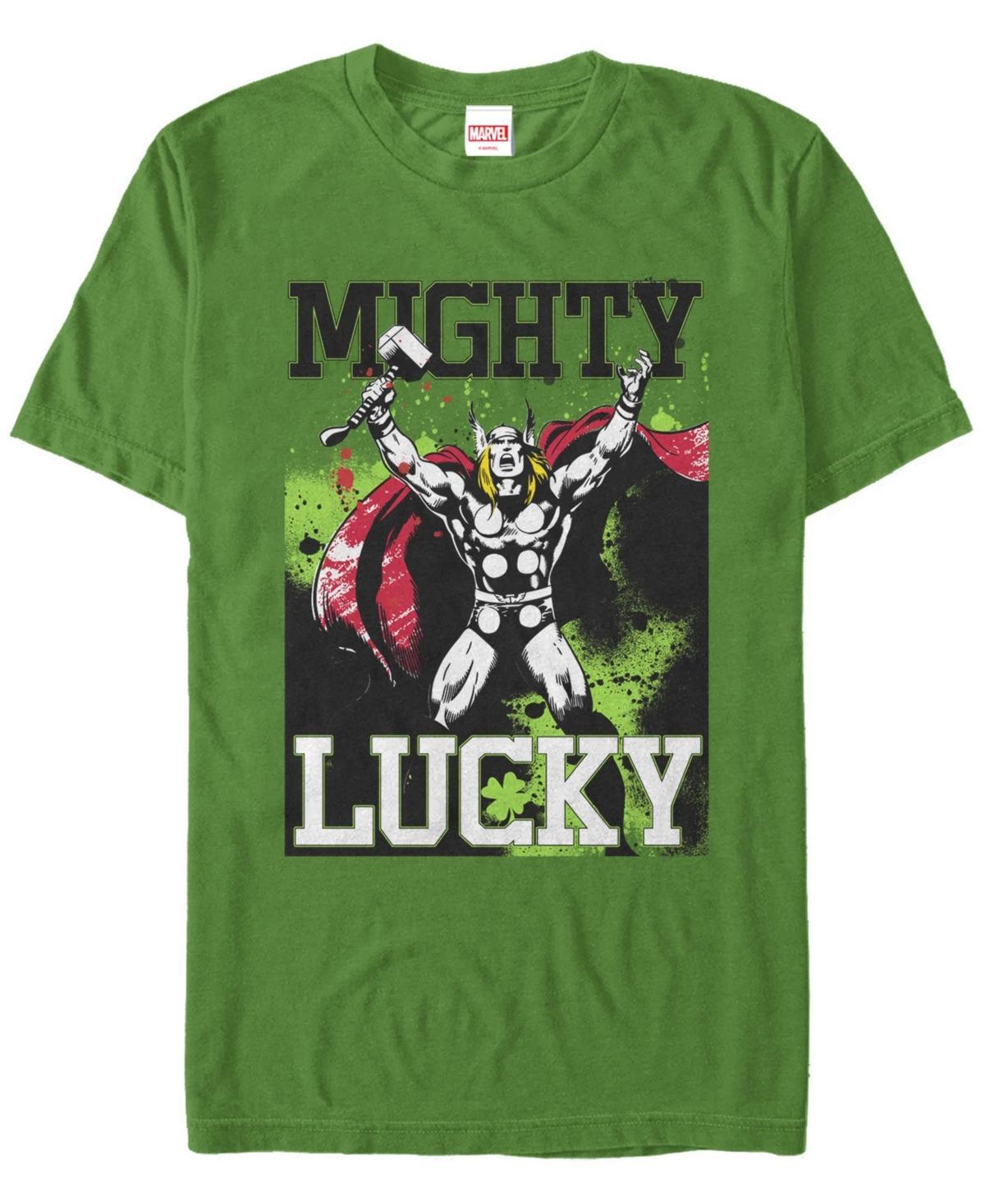 Men's Marvel Thor Mighty Lucky St Patricks Tee, Size: Small, Kelly Product Image