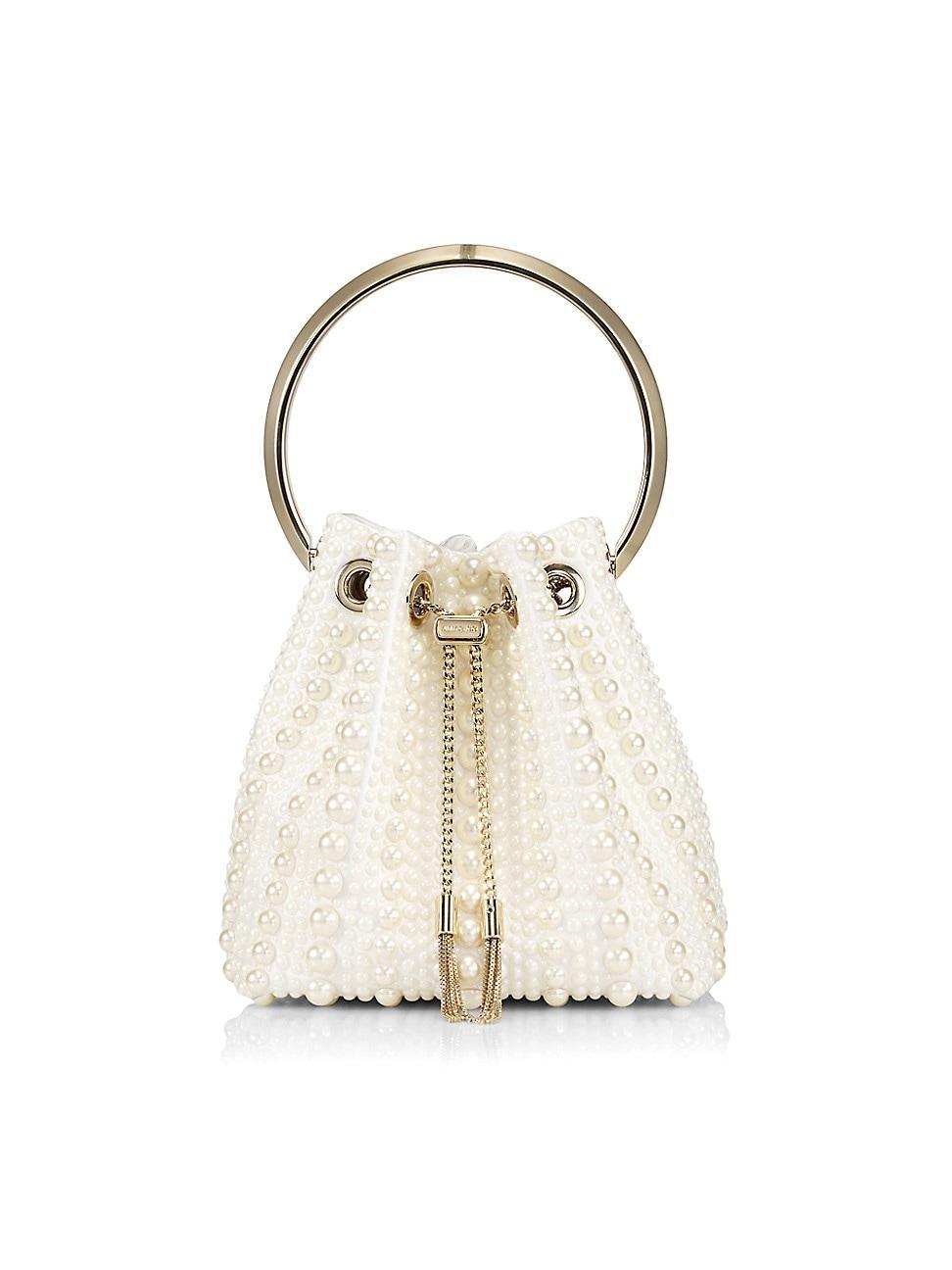 Womens Bon Bon Faux Pearl Top Handle Bag Product Image