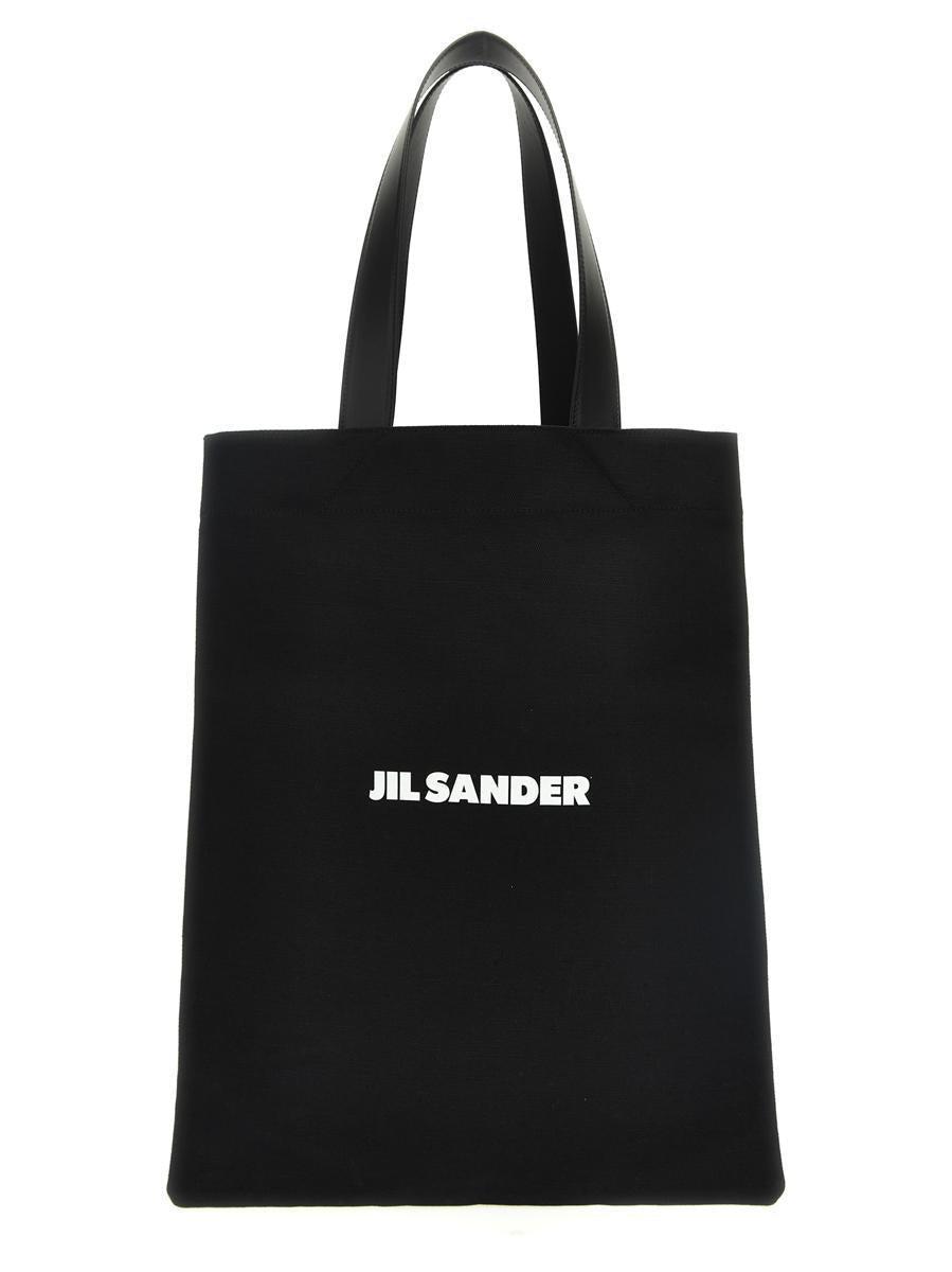 JIL SANDER 'book Tote Md' Shopping Bag In Black Product Image