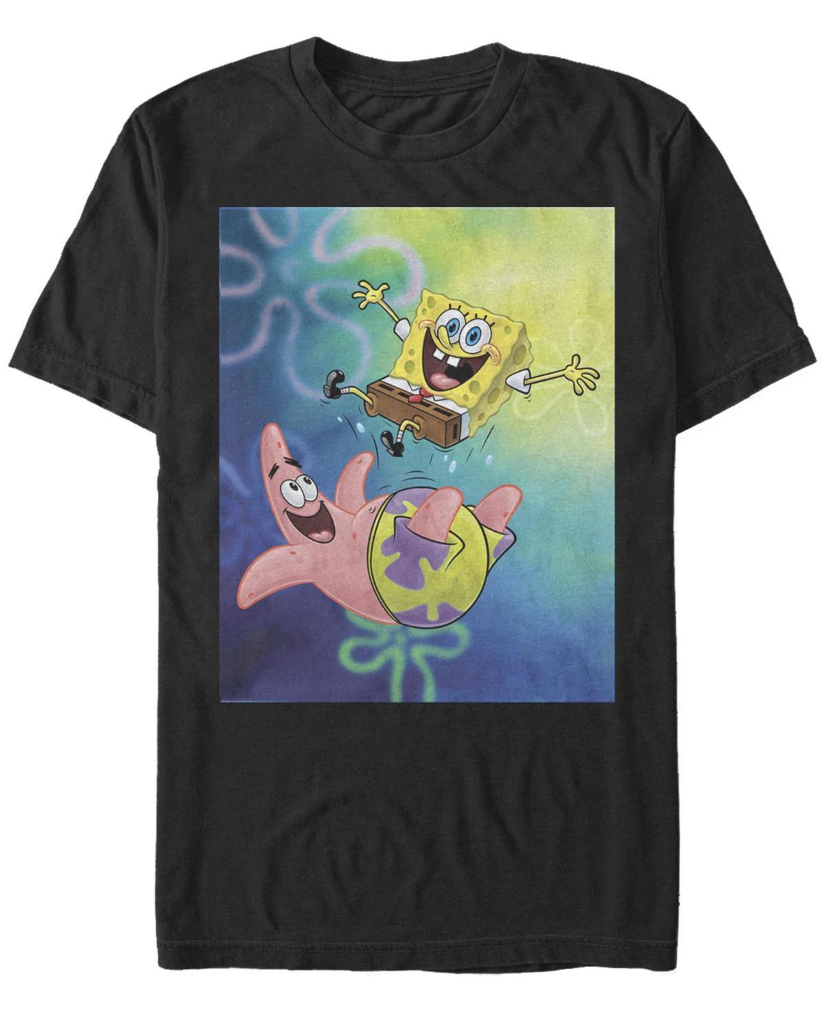 Men's Spongebob Squarepants Patricks Star Tee, Size: Medium, Navy Grey Product Image