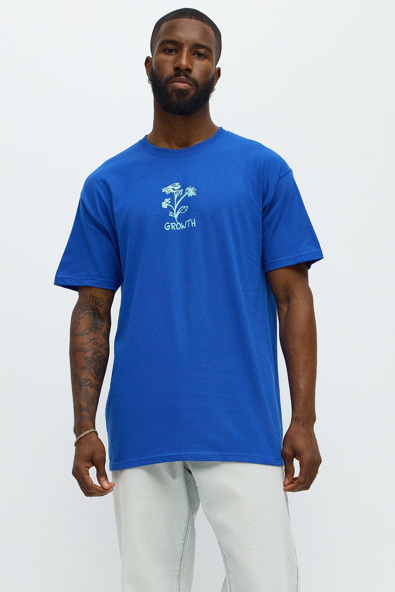 Self Made Growth Short Sleeve Tee - Blue Product Image