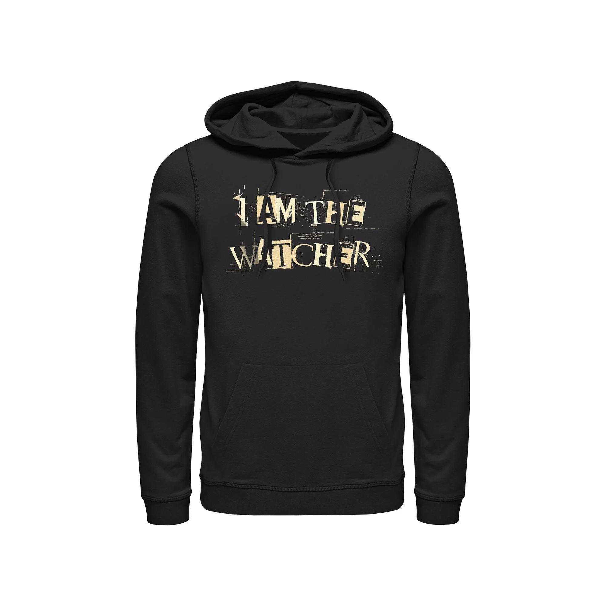 Men's The Watcher I Am The Watcher Hoodie, Size: XXL, Black Product Image