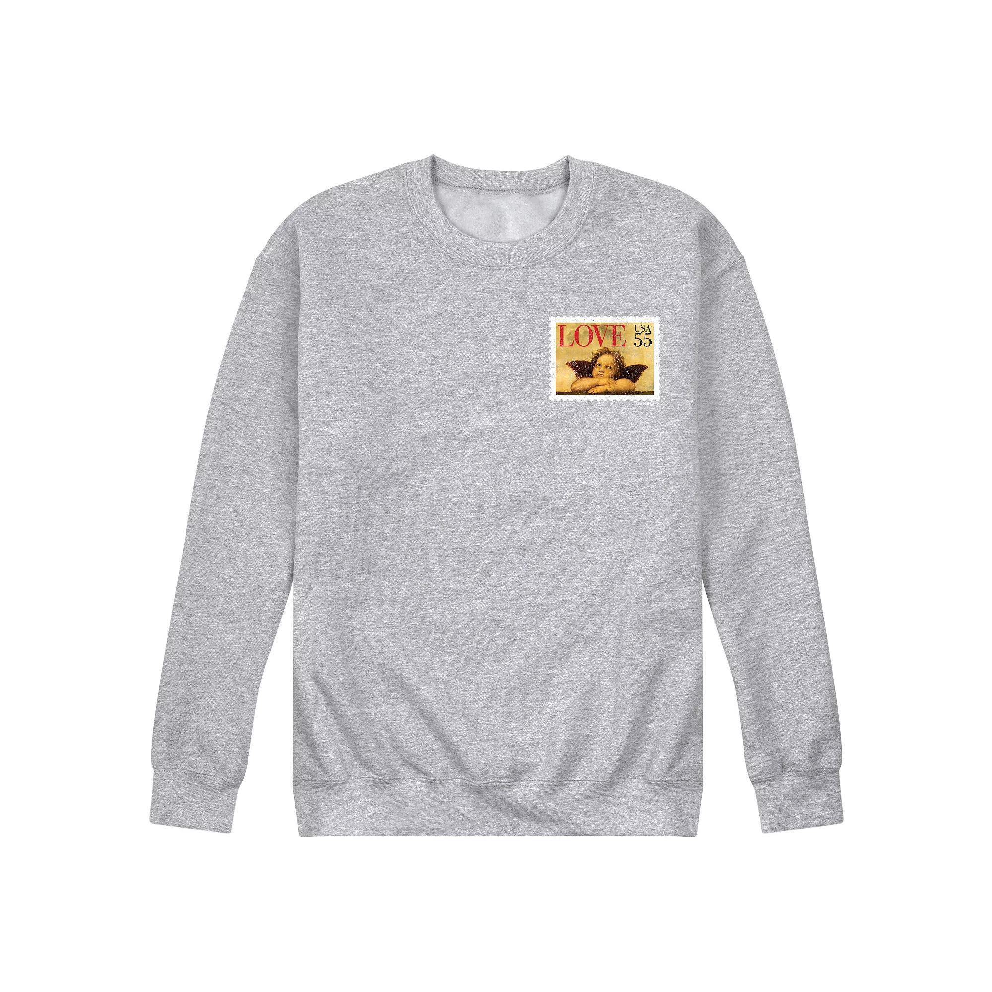 Mens USPS Cherub Stamp Sweatshirt Product Image