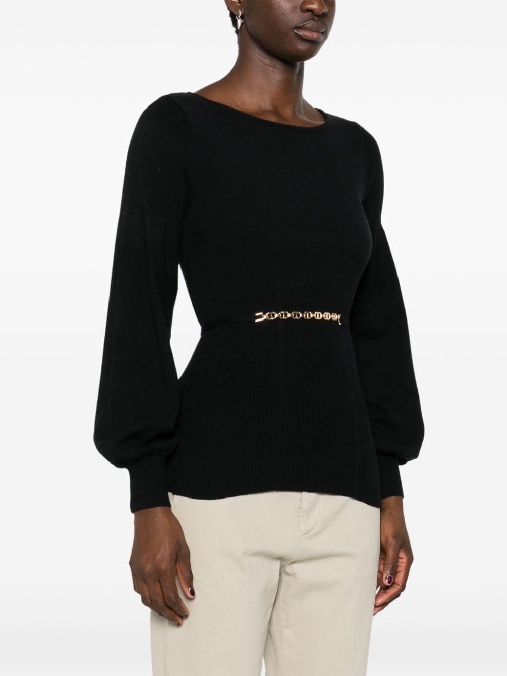 boat-neck sweater Product Image