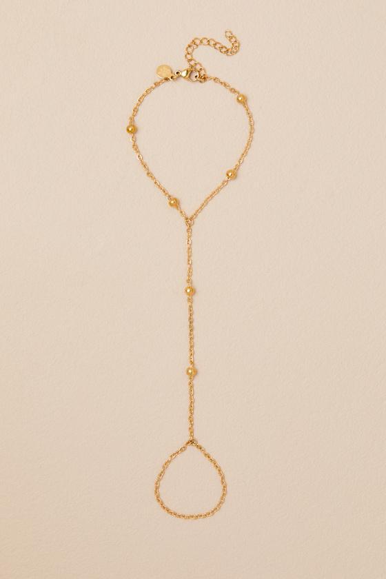 Sol Gold Hand Chain Product Image