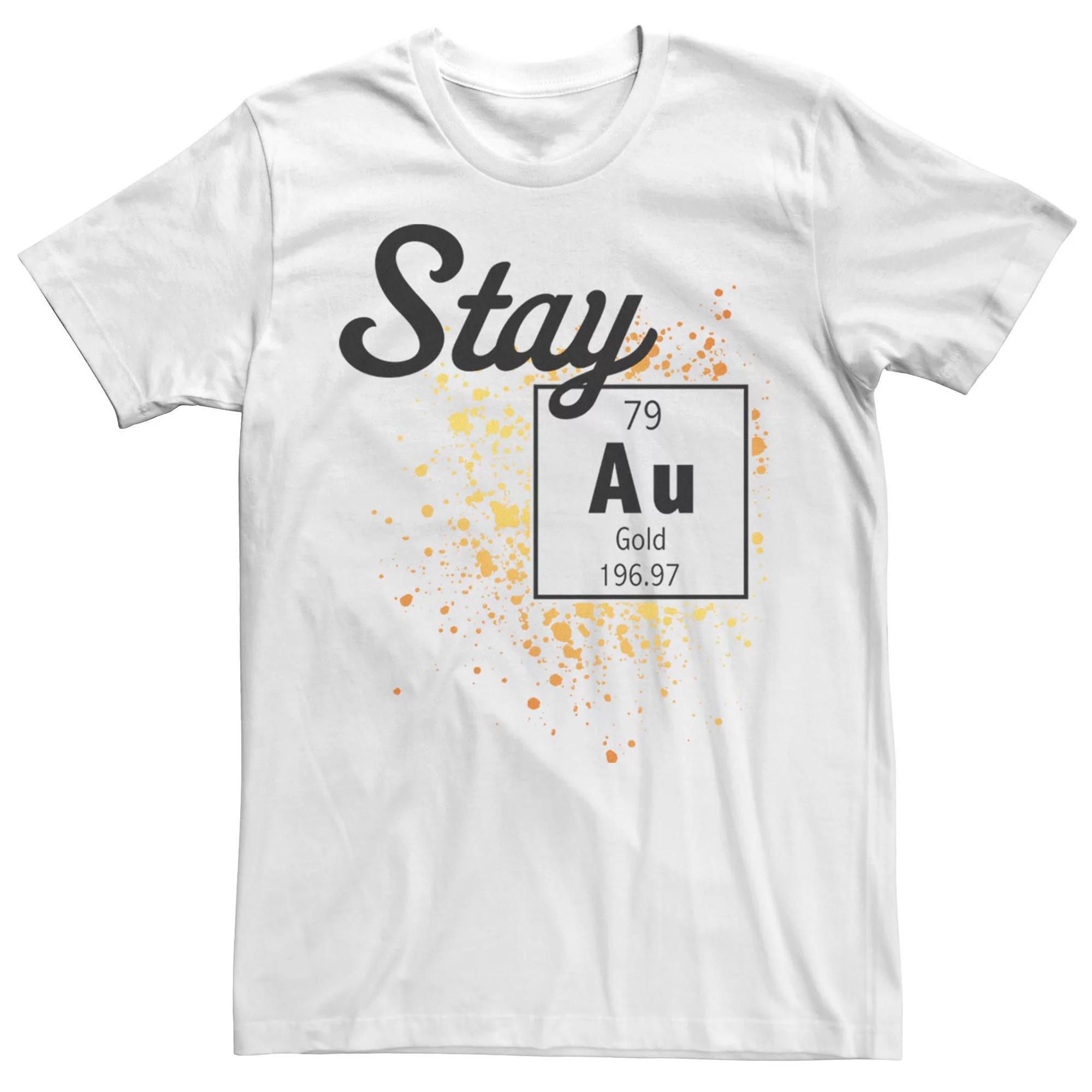 Mens Stay Gold Element Tee Product Image