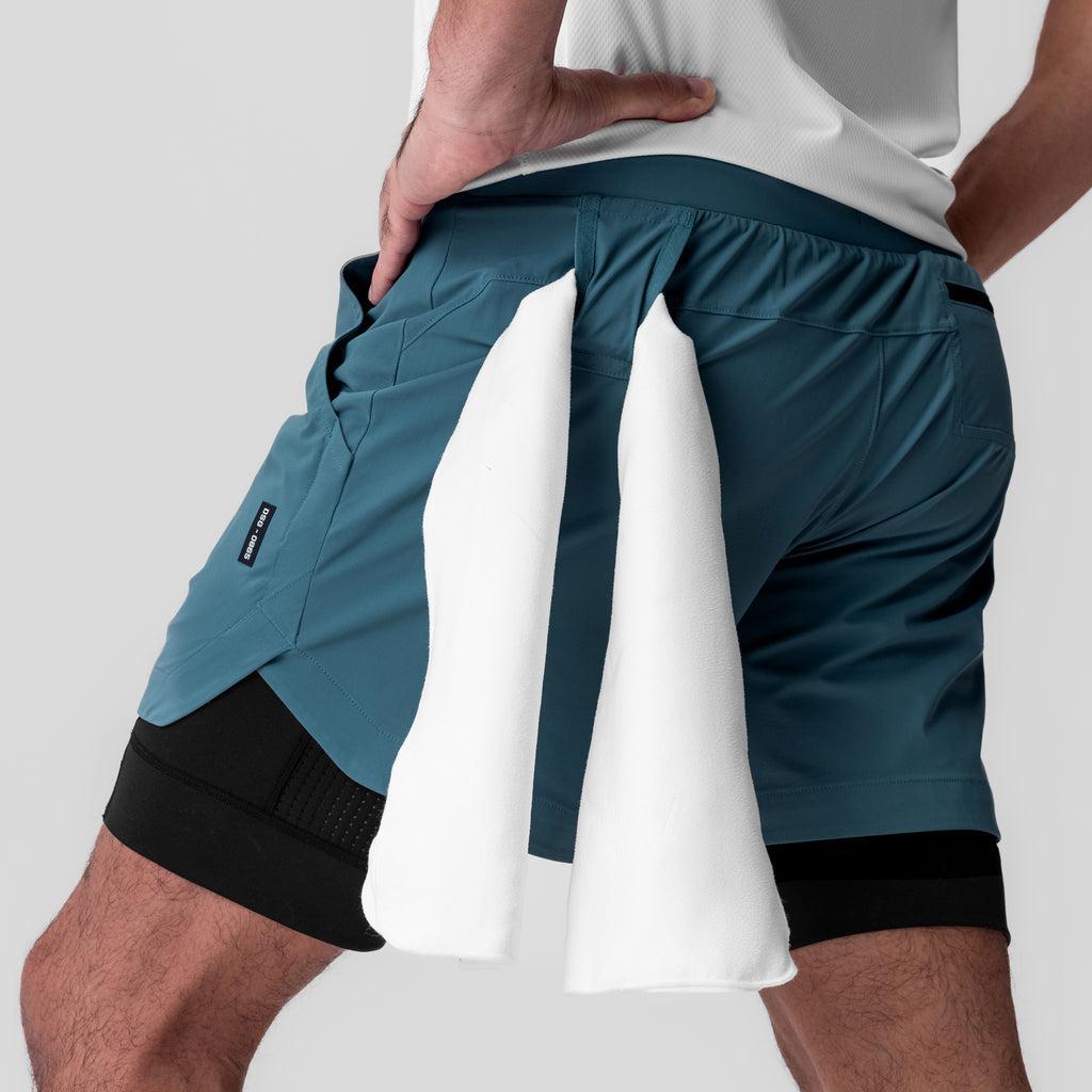 0865. Tetra-Lite® 5" Liner Short - Storm "Wings"/Black Product Image