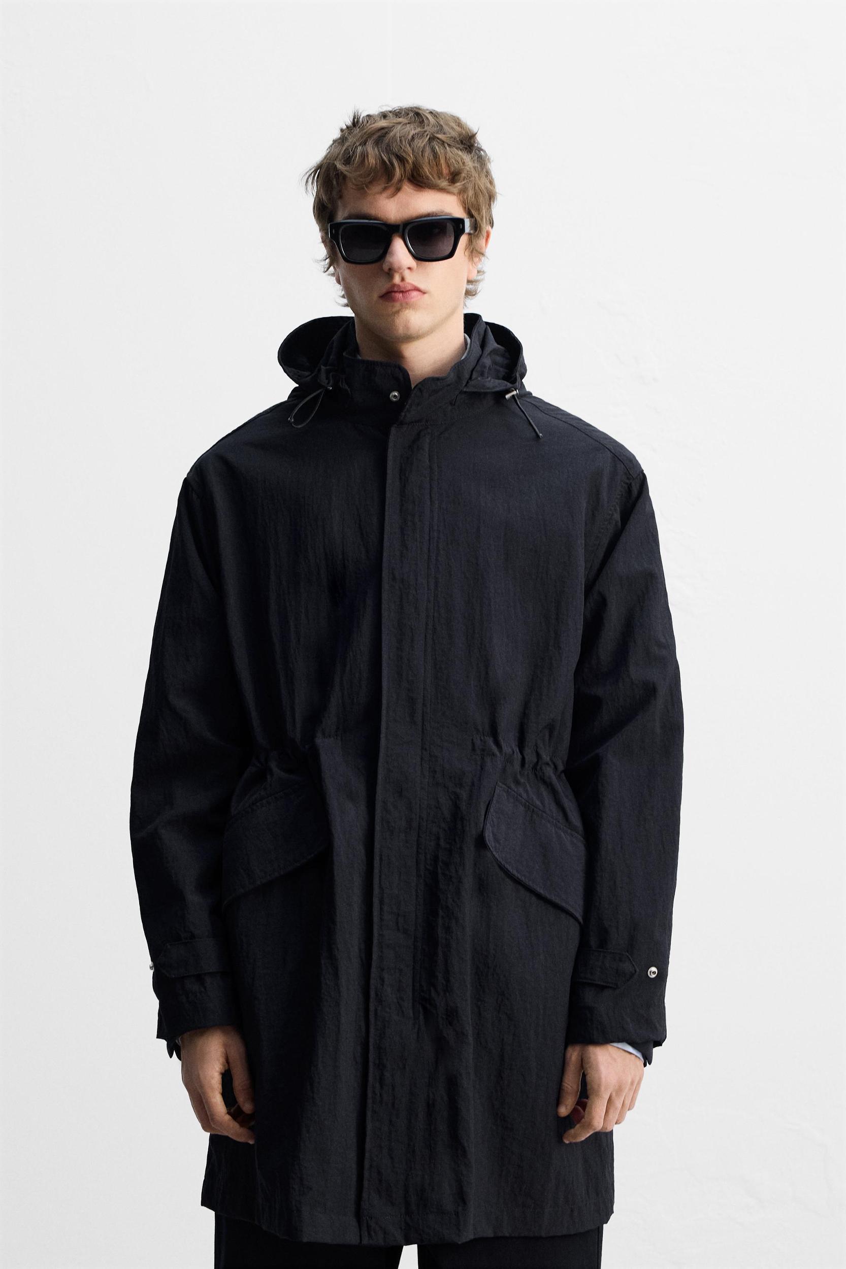 REGULAR FIT TECHNICAL PARKA Product Image