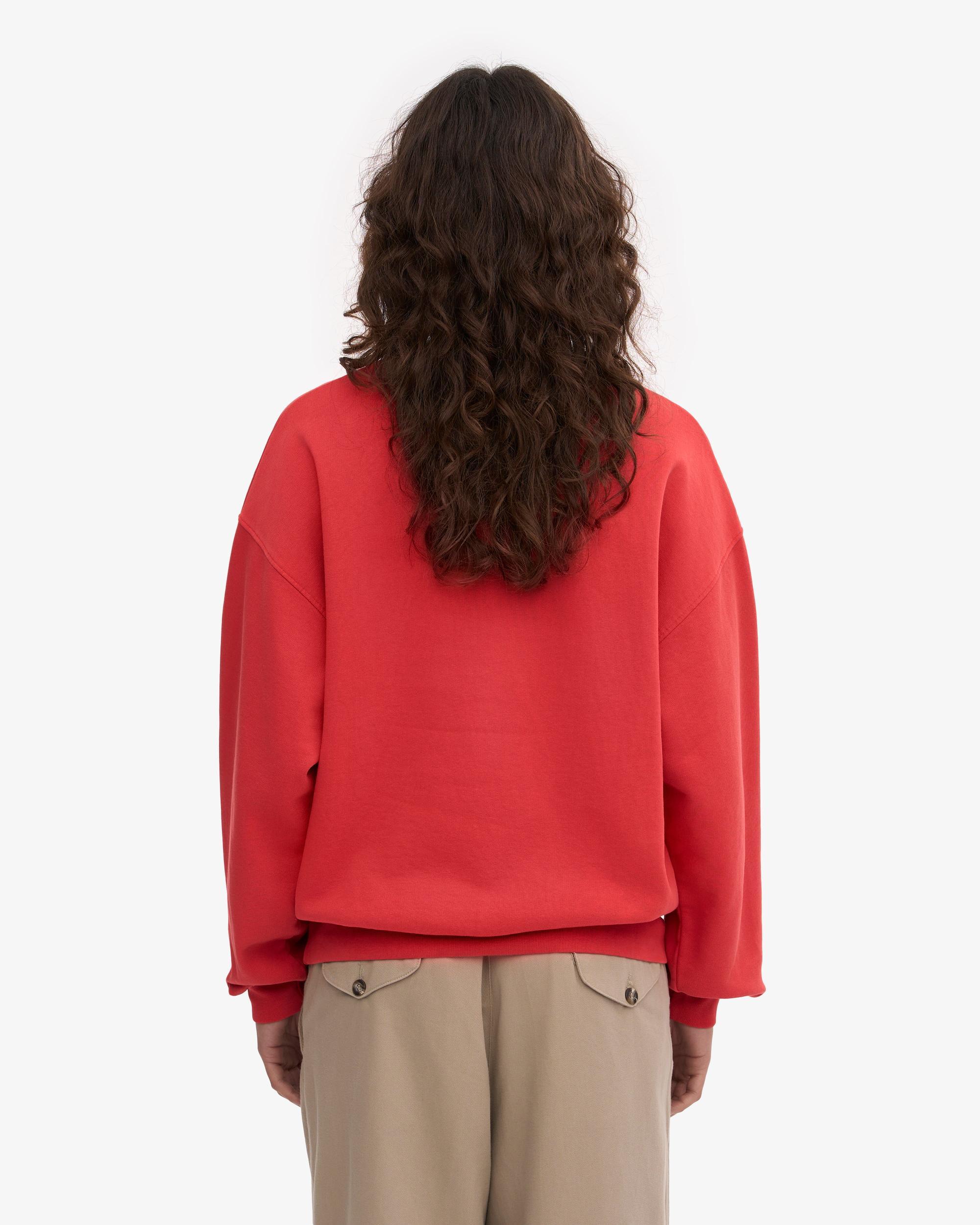 Organic Oversized Crew - Kelly Green Product Image