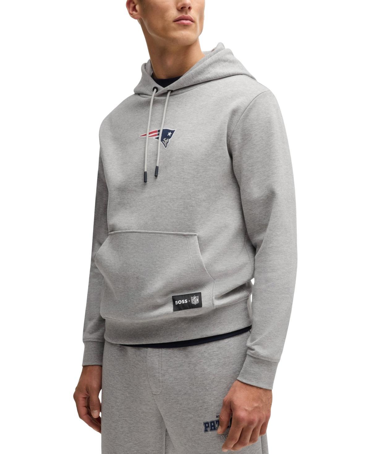 Unisex Hugo Boss Heather Gray Los Angeles Rams Woodson Tri-Blend Hoodie, Adult Unisex, Size: XL, Grey Product Image