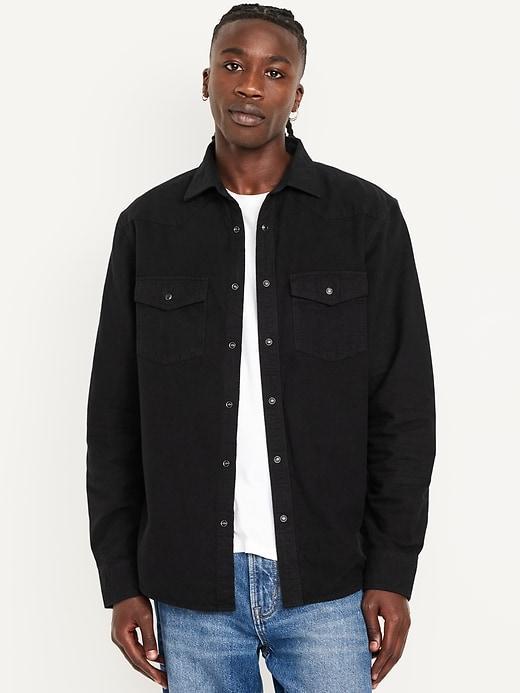 Western Button-Down Shirt Product Image
