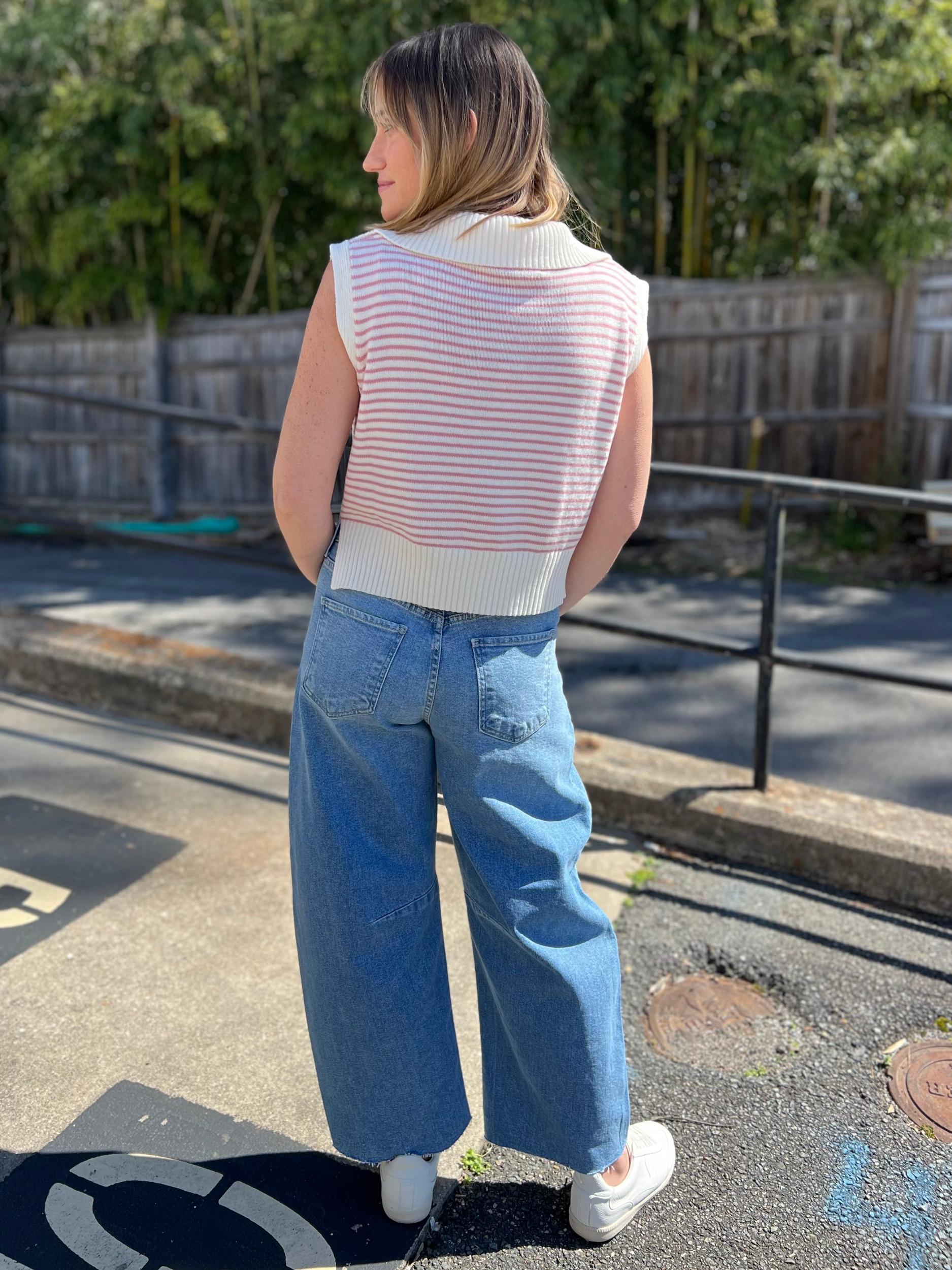Billie Barrel Leg Jeans Product Image