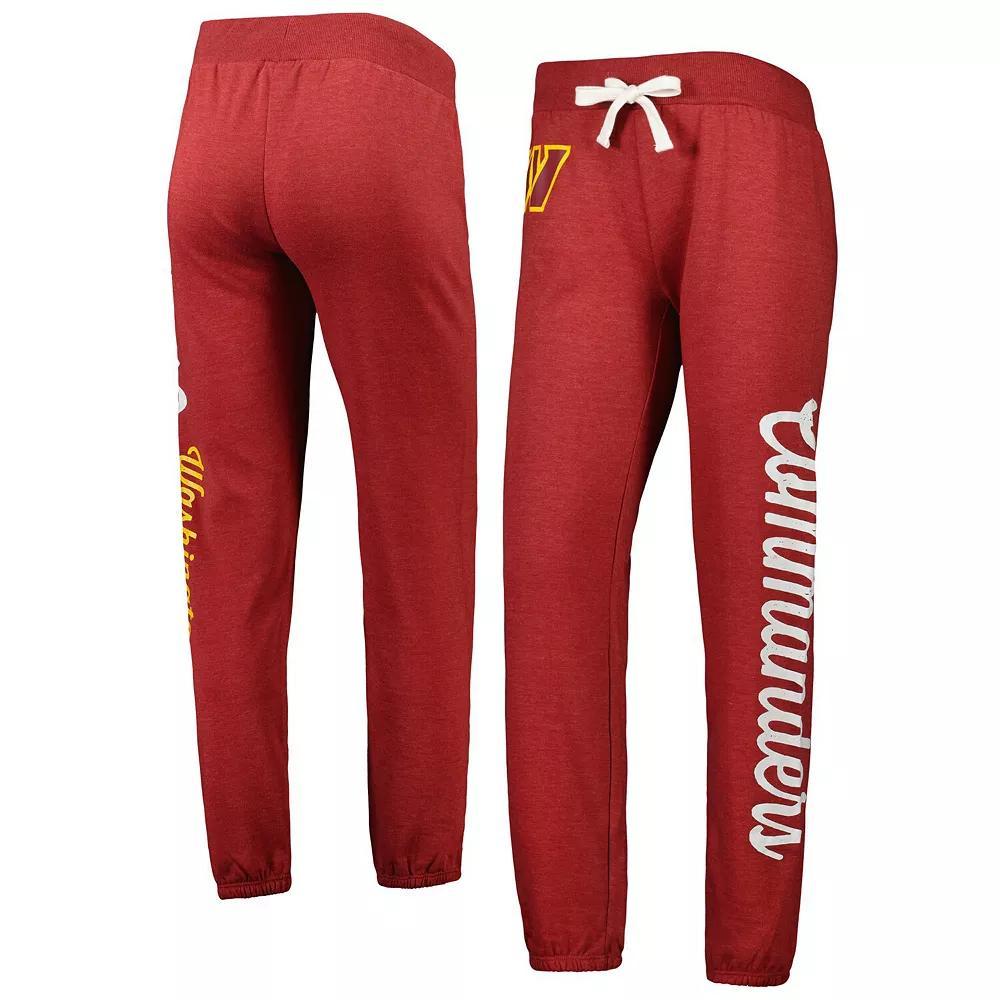 Women's G-III 4Her by Carl Banks Burgundy Washington Commanders Scrimmage Fleece Pants, Size: Large, Wft Med Re Product Image