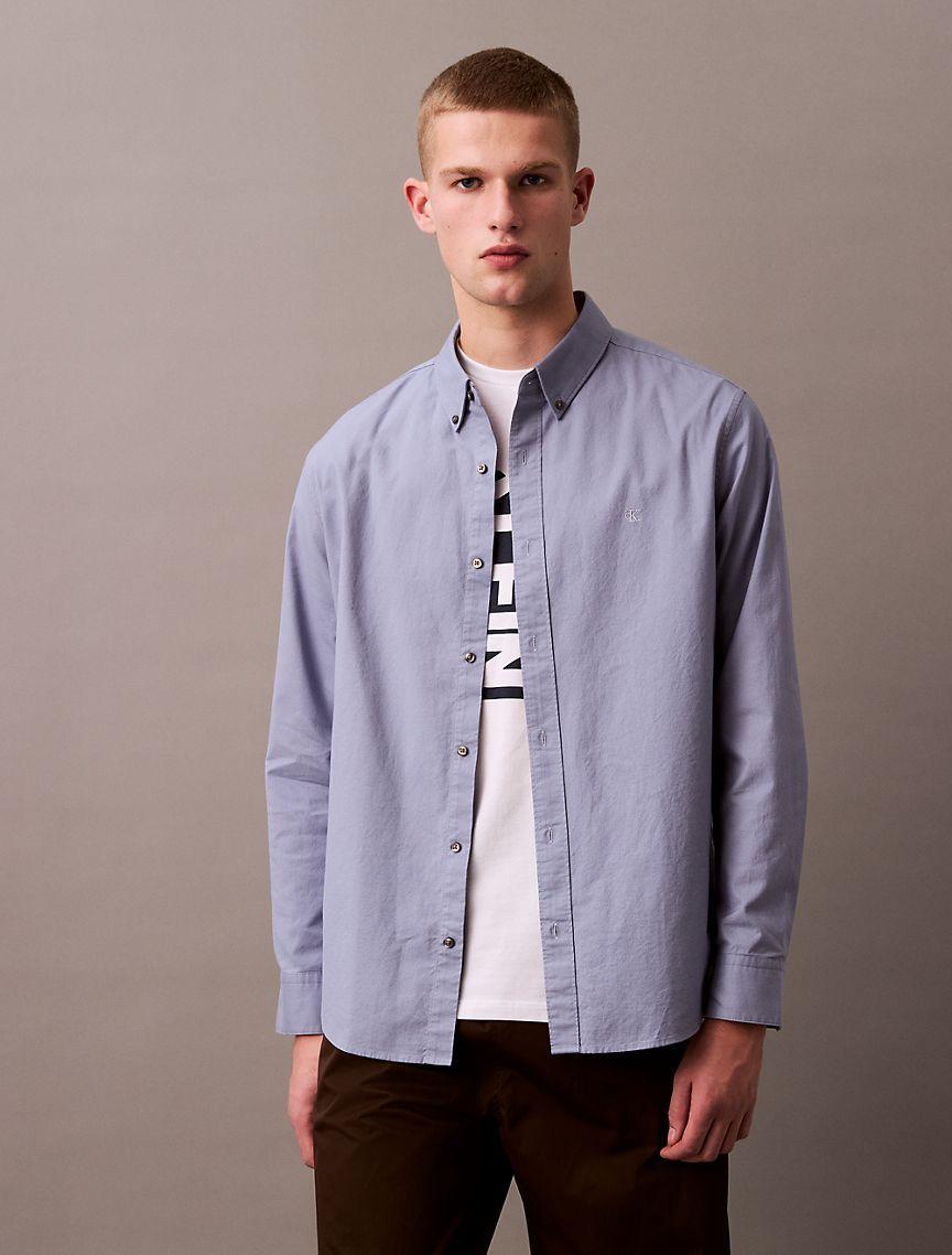 Solid Oxford Classic Button-Down Shirt Product Image
