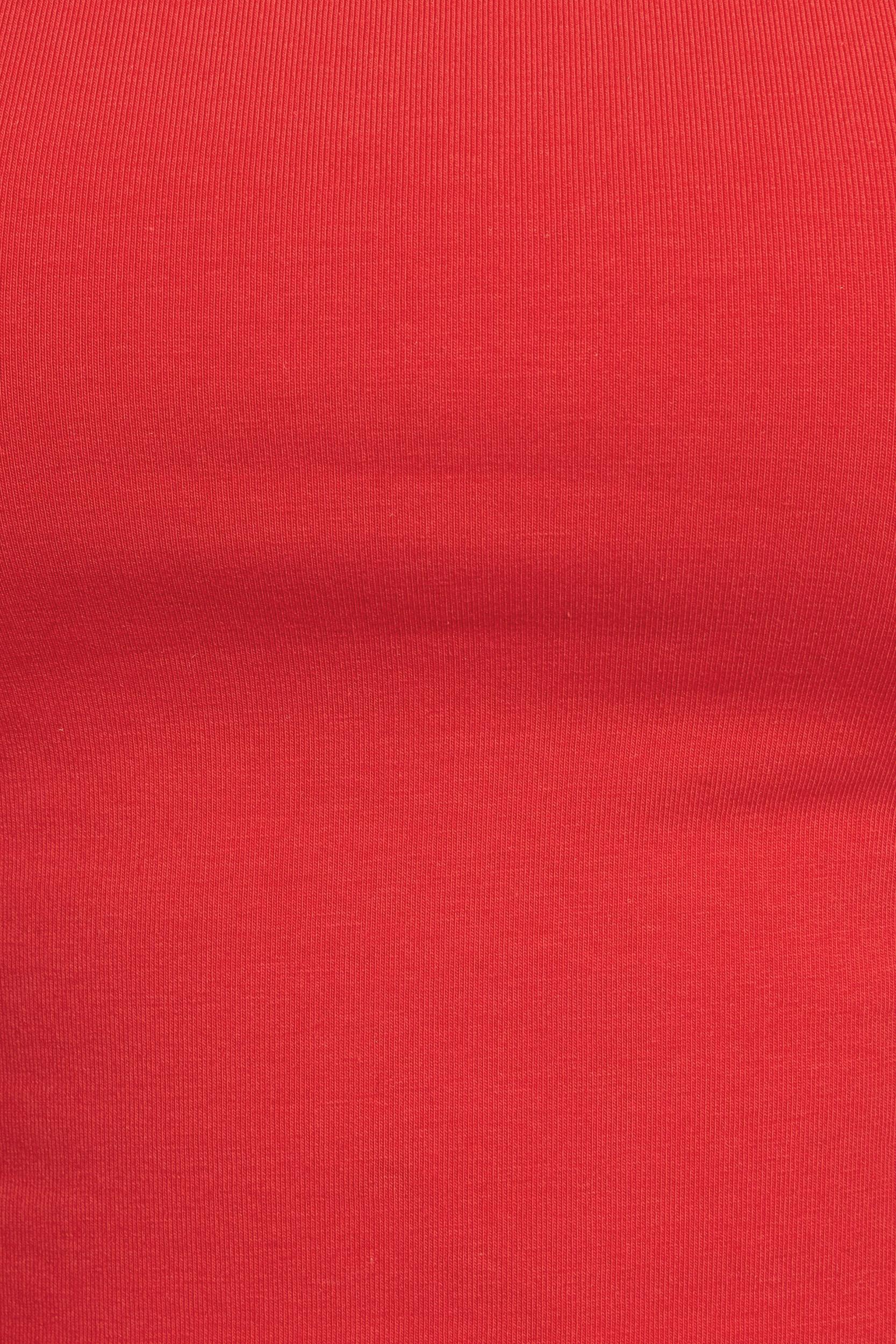 Crew Neck Open Back Tie Top Product Image