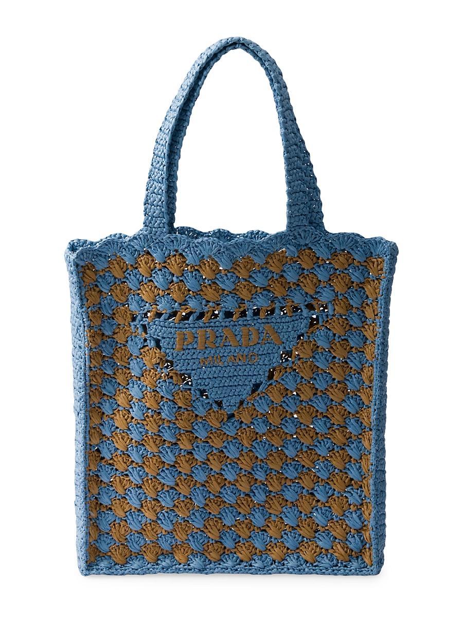 Womens Crochet Tote Bag Product Image