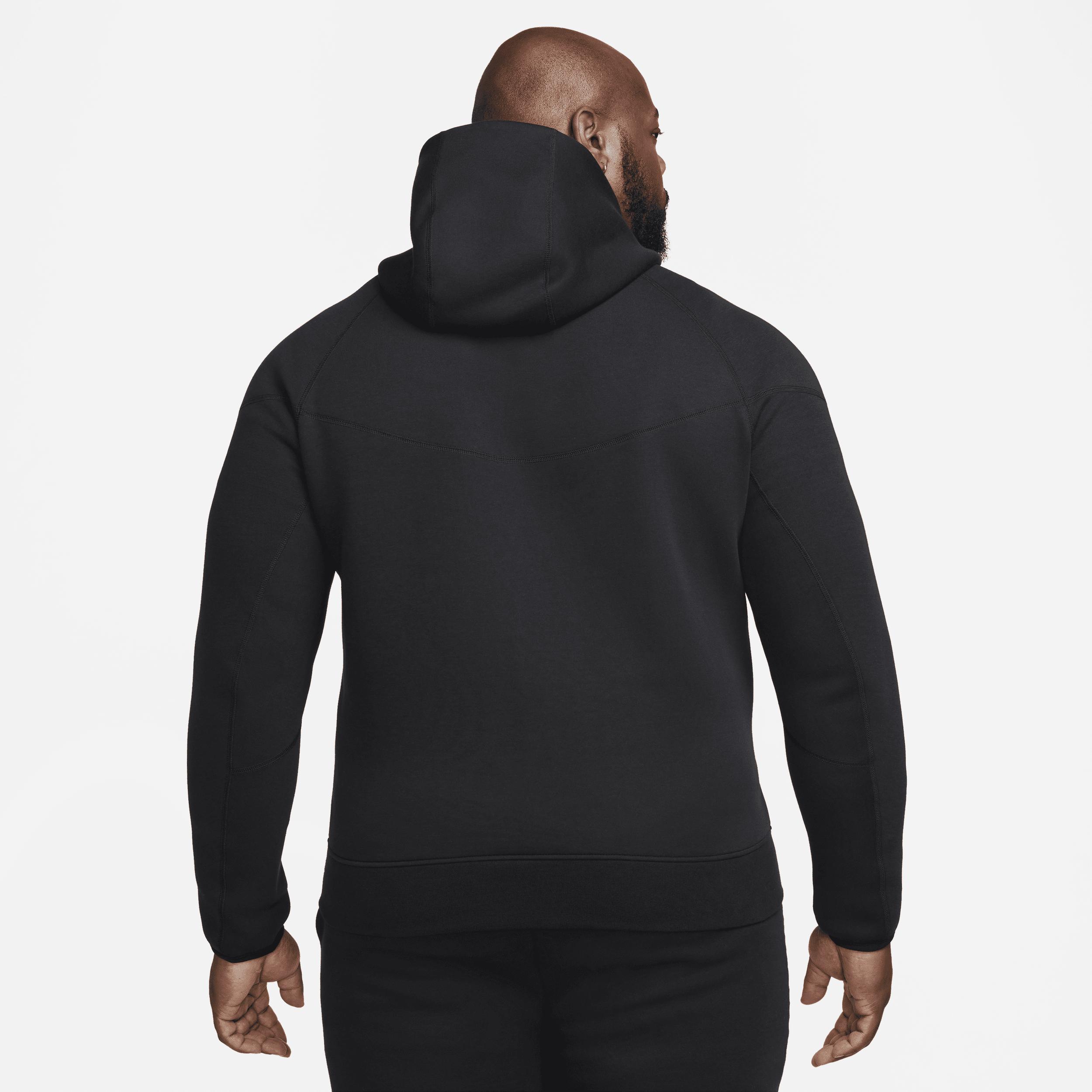 Nike Tech Fleece full zip hoodie in gray Product Image