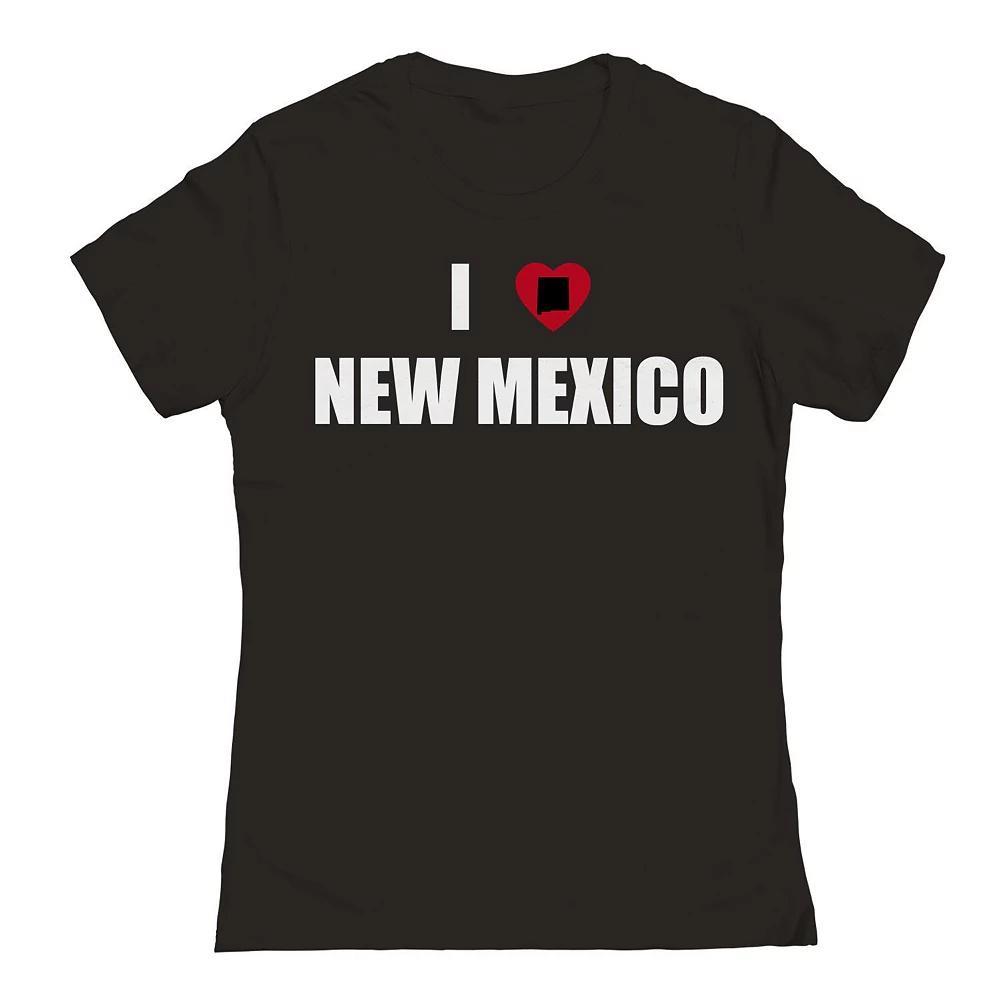 Junior's I Heart New Mexico Graphic Tee, Women's, Size: XXL, White Product Image