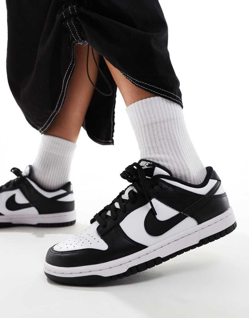 Nike Dunk Low panda sneakers Product Image