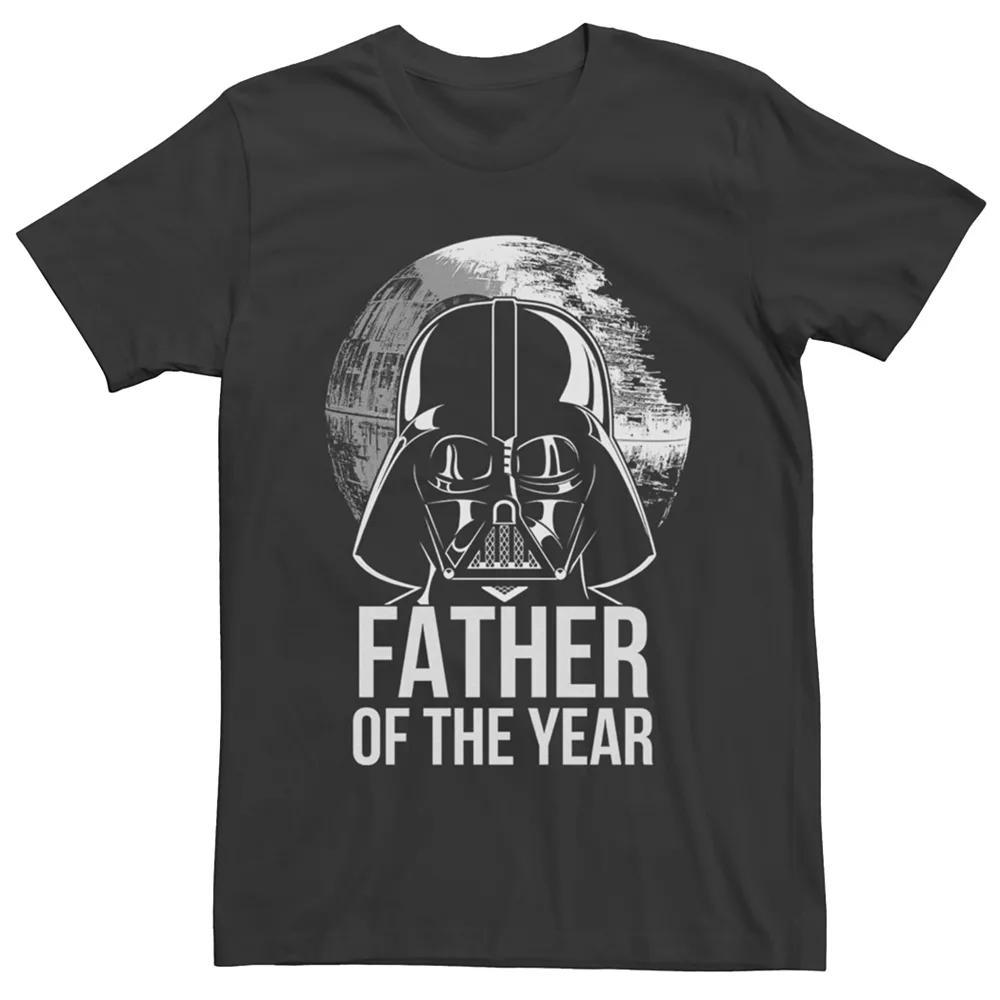 Men's Star Wars Darth Vader Father Of The Year Tee, Size: Medium, Black Product Image