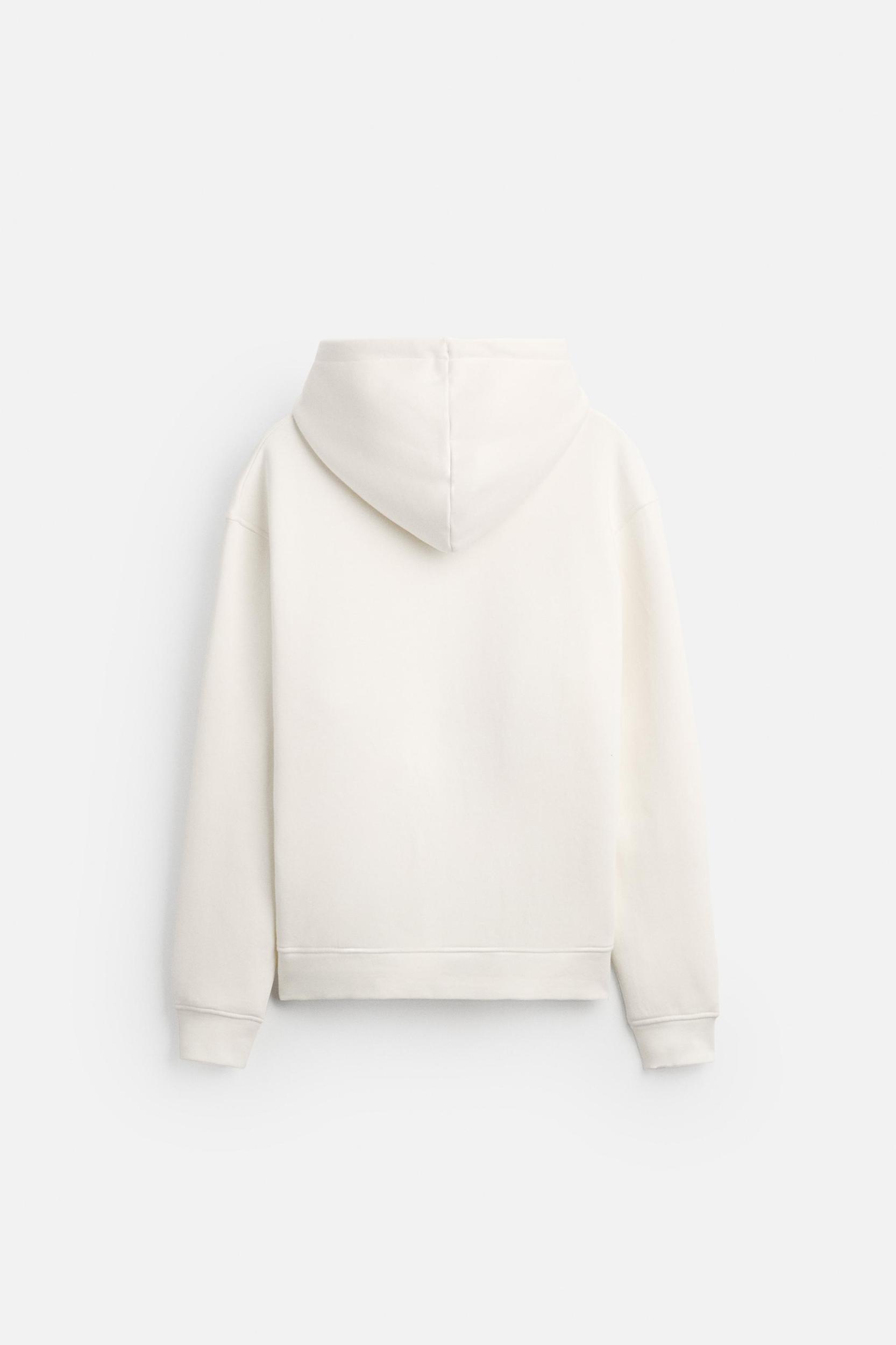 HOODED SWEATSHIRT WITH ZIP Product Image