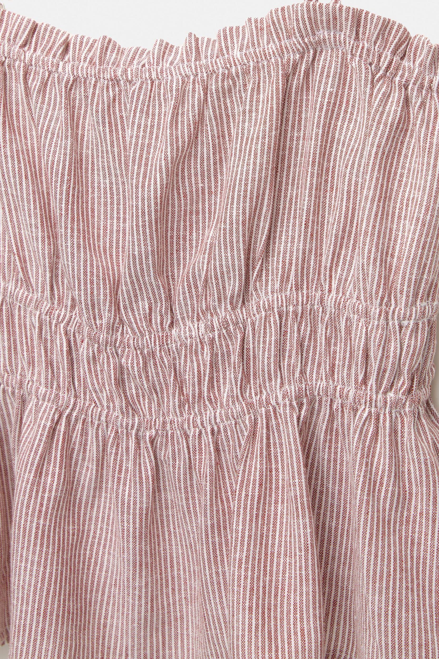 Strappy striped top Product Image