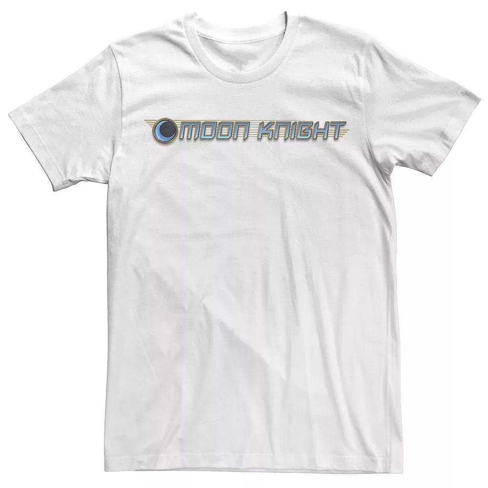 Men's Marvel Moon Knight Logo Tee, Size: Large, White Product Image