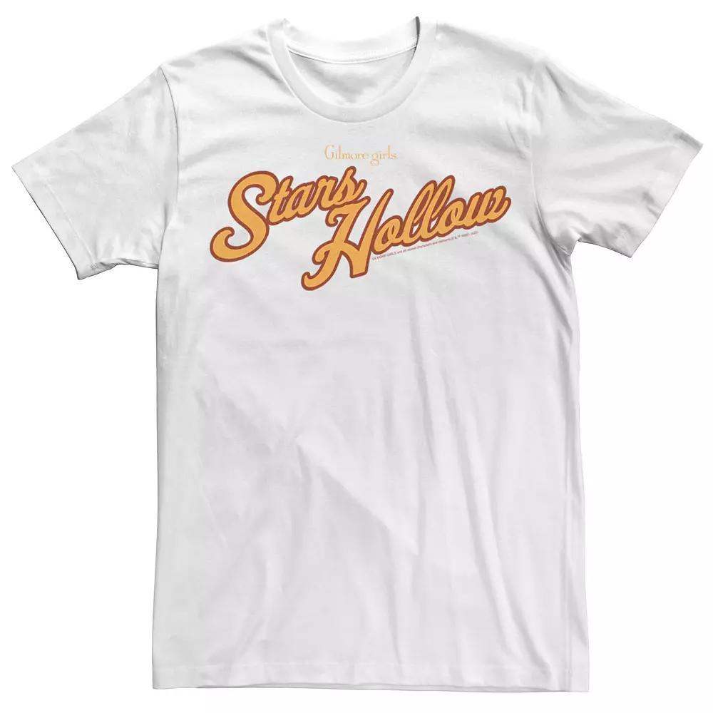Men's Gilmore Girls Stars Hollow Logo Tee, Size: XL, White Product Image