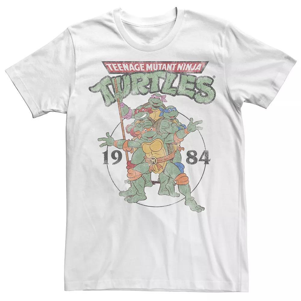 Men's Nickelodeon Teenage Mutant Ninja Turtles Elite Group Est. 1984 Graphic Tee, Size: Small, White Product Image