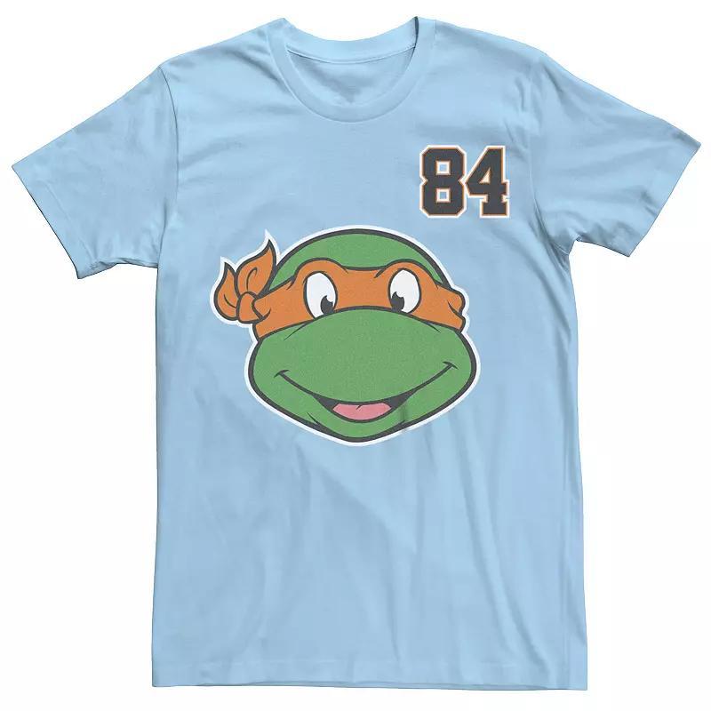Men's Teenage Mutant Ninja Turtles 84 Graphic Tee, Size: Small, Light Blue Product Image
