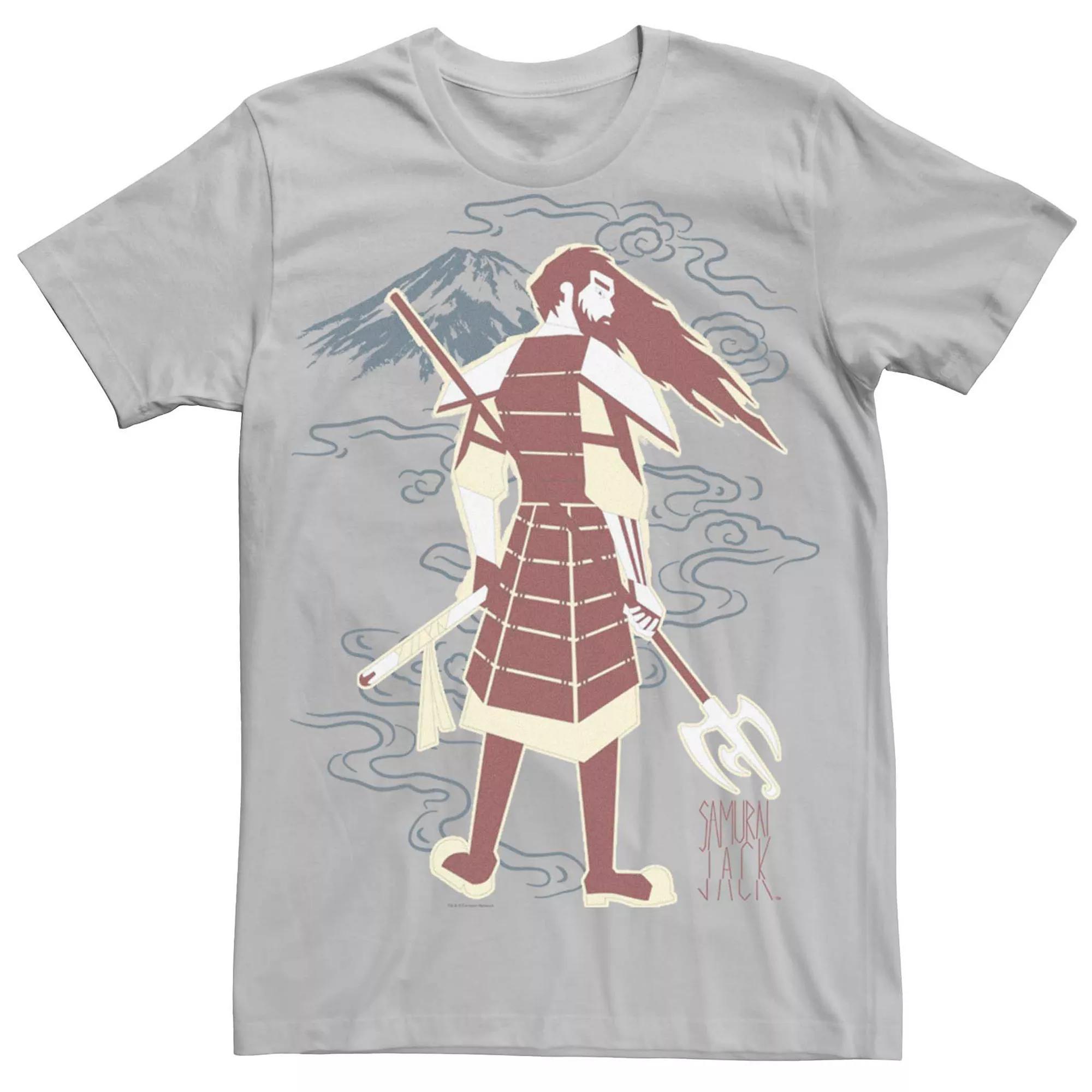 Men's Cartoon Network Samurai Jack Volcano Tee, Size: Large, Silver Product Image