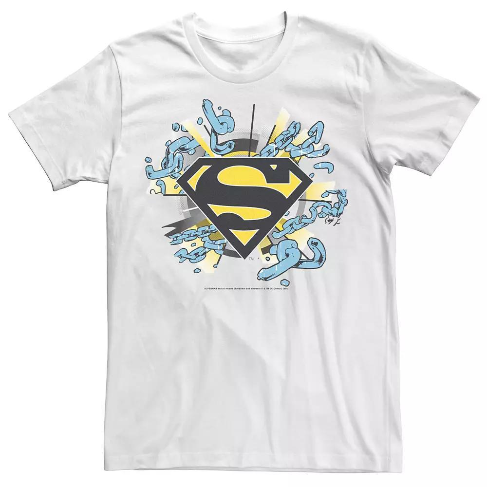 Men's DC Comics Comic Book Cover Graphic Tee, Size: Small, White Product Image