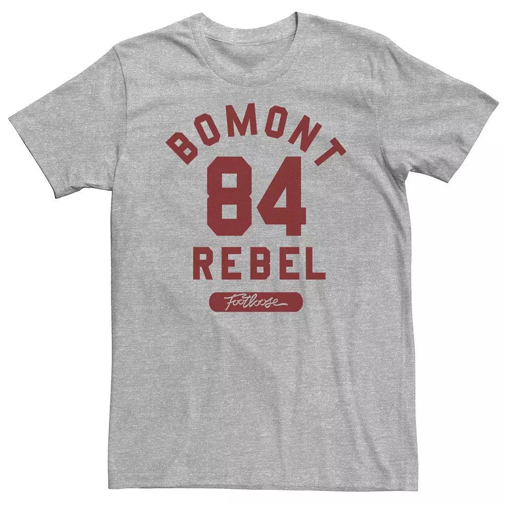 Big & Tall Footloose Bomont Rebel 84 Graphic Tee, Men's, Size: 3XL, Athletic Grey Product Image