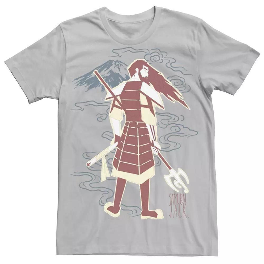 Men's Cartoon Network Samurai Jack Volcano Tee, Size: Large, Silver Product Image