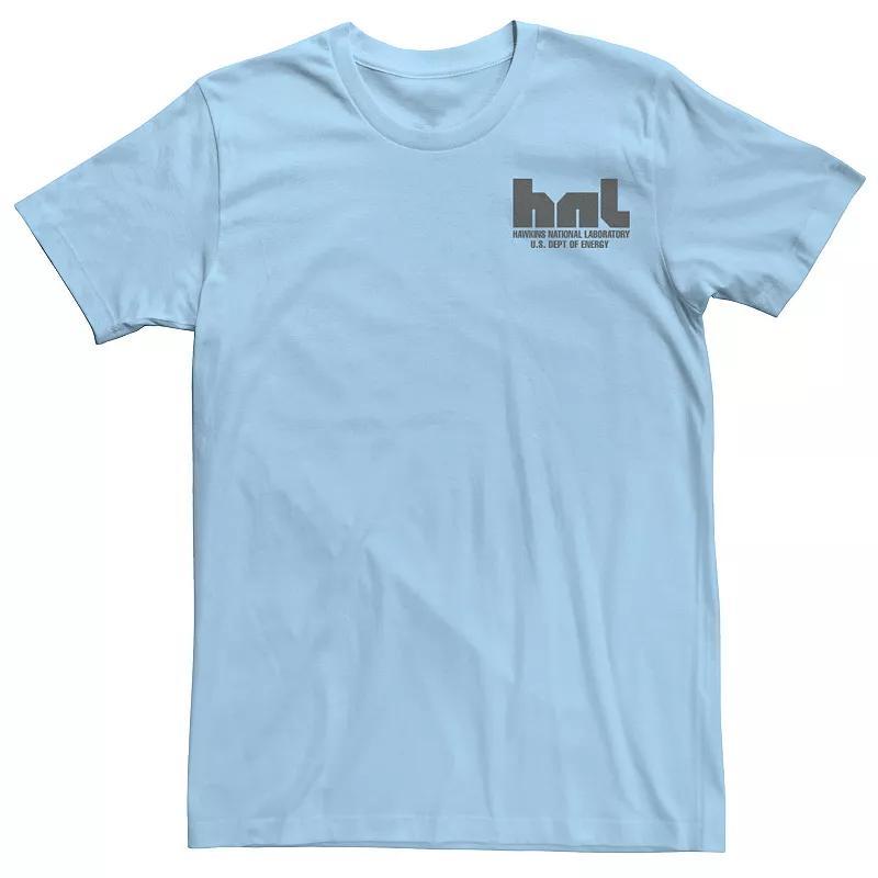 Men's Netflix Stranger Things HNL Hawkins National Laboratory Logo Tee, Boy's, Size: Small, Light Blue Product Image