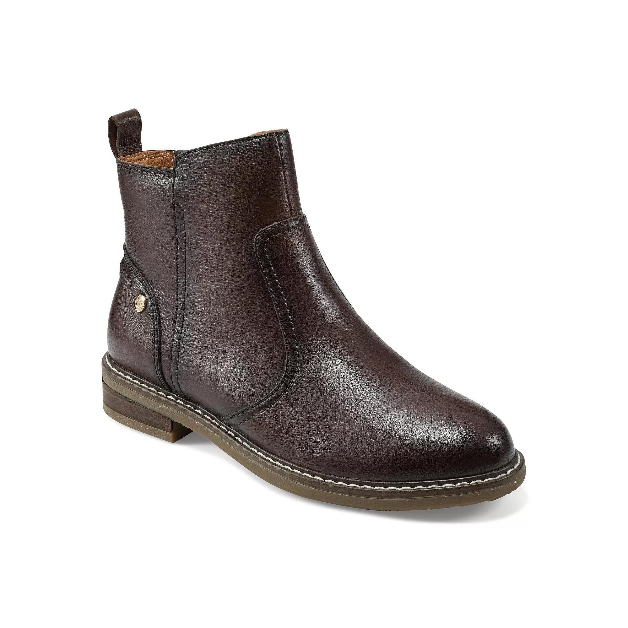 Easy Spirit Juna Womens Leather Ankle Boots Product Image